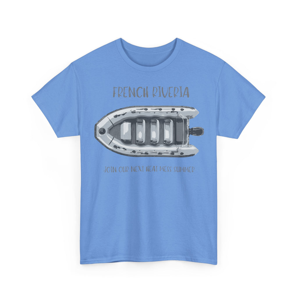 French Riviera Boat T-Shirt - Heat Mess