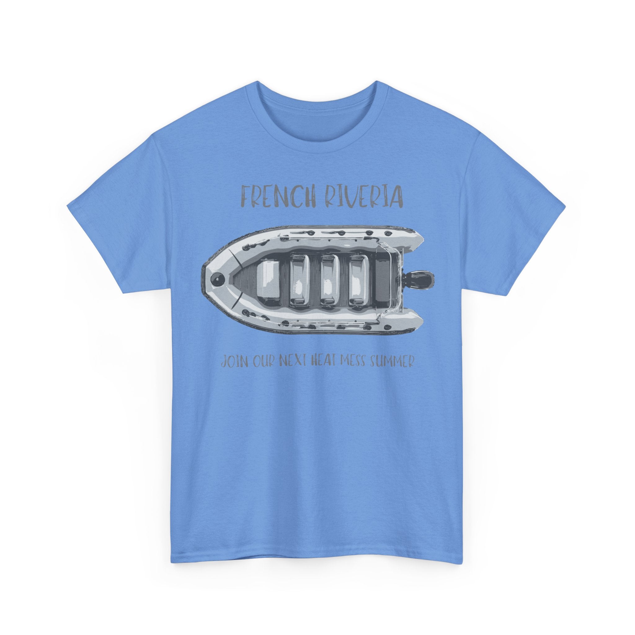French Riviera Boat T-Shirt - Heat Mess