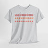 Geometric Floral Stripe T-SHIRT