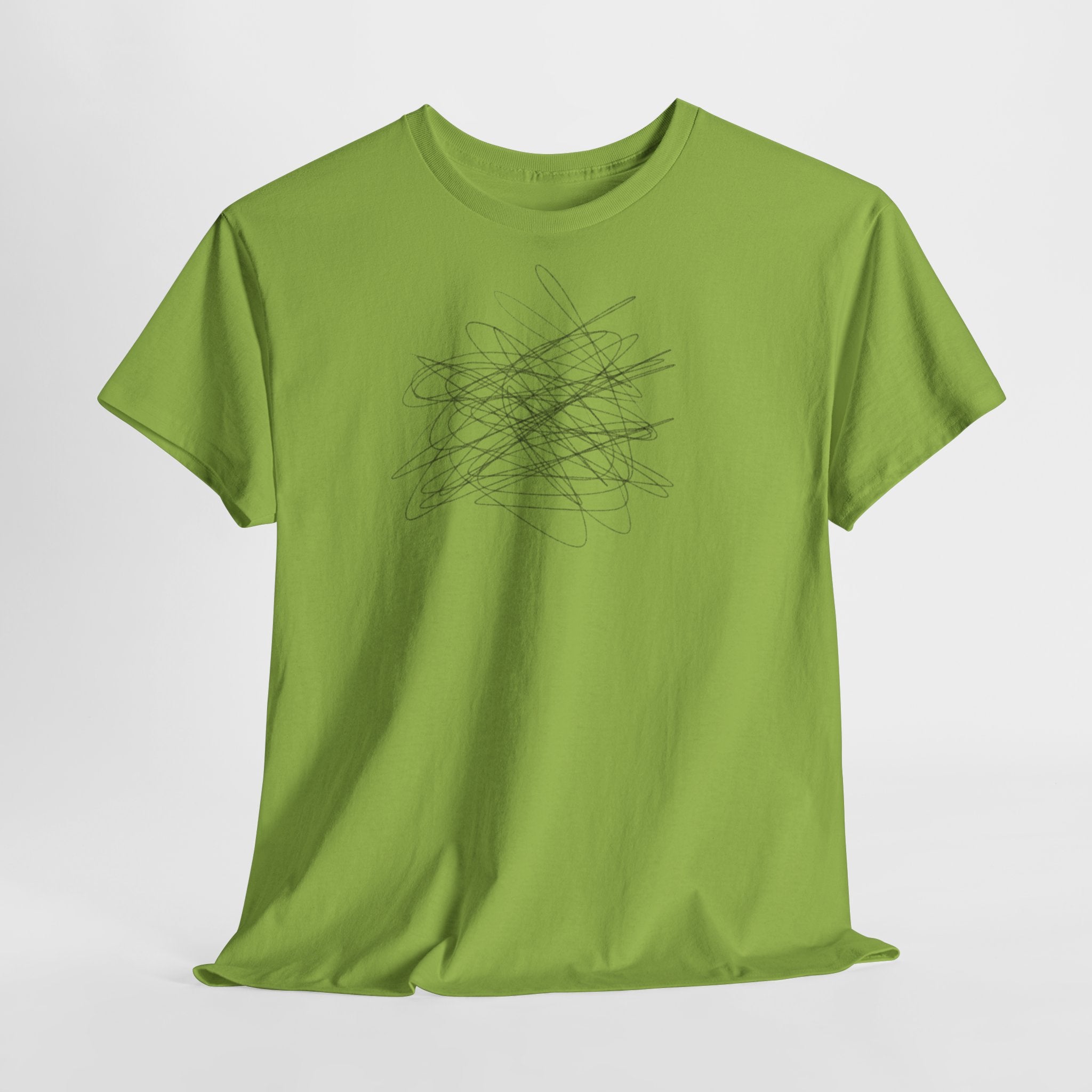 Abstract Scribble T‑Shirt - Heat Mess