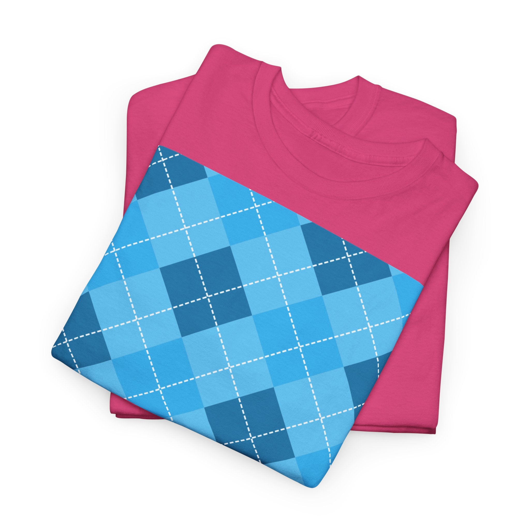 Blue "Keep Heart, Keep Smiling" T-Shirt - Heat Mess