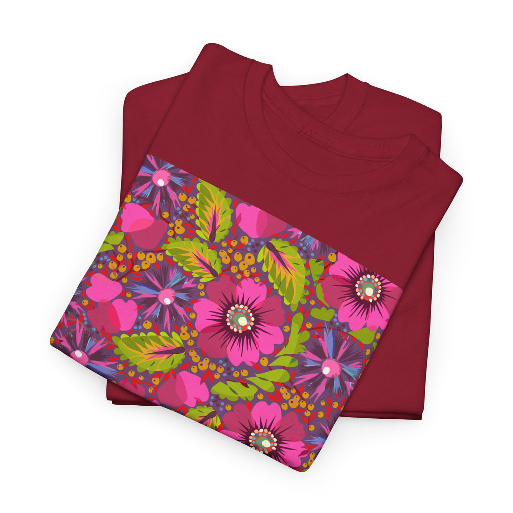 Floral Burst Tee Wildflowers T-Shirt - Heat Mess