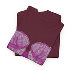 Lace Bralette T-Shirt - Heat Mess