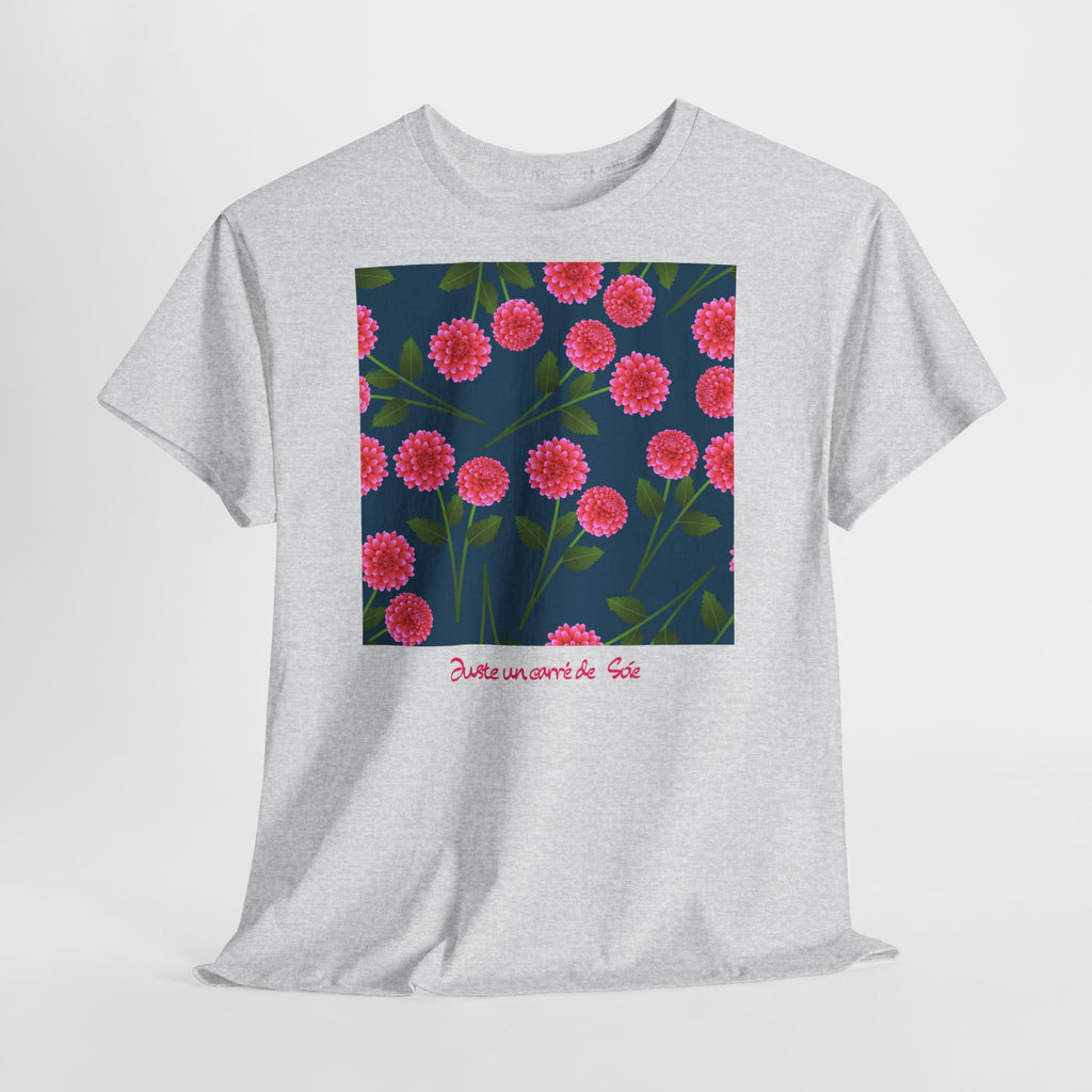 Pink Blooms Garden T-shirt - Heat Mess