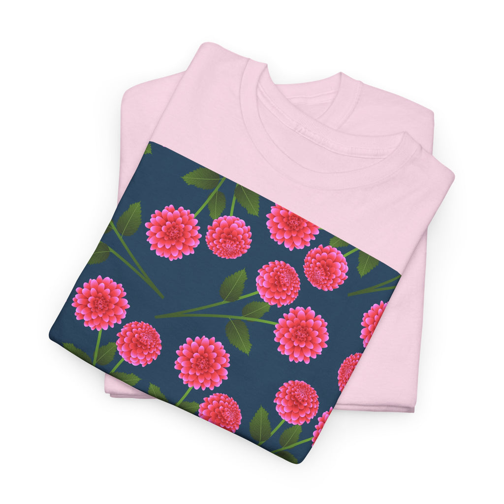 Pink Blooms Garden T-shirt - Heat Mess