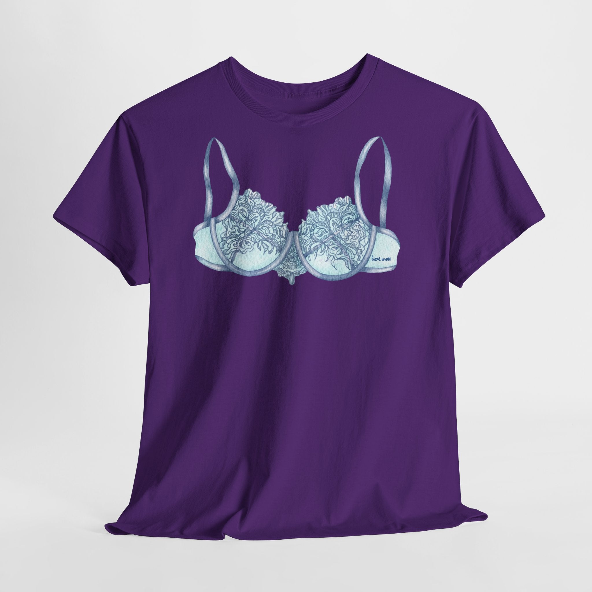 Lace Bra T-Shirt - Heat Mess