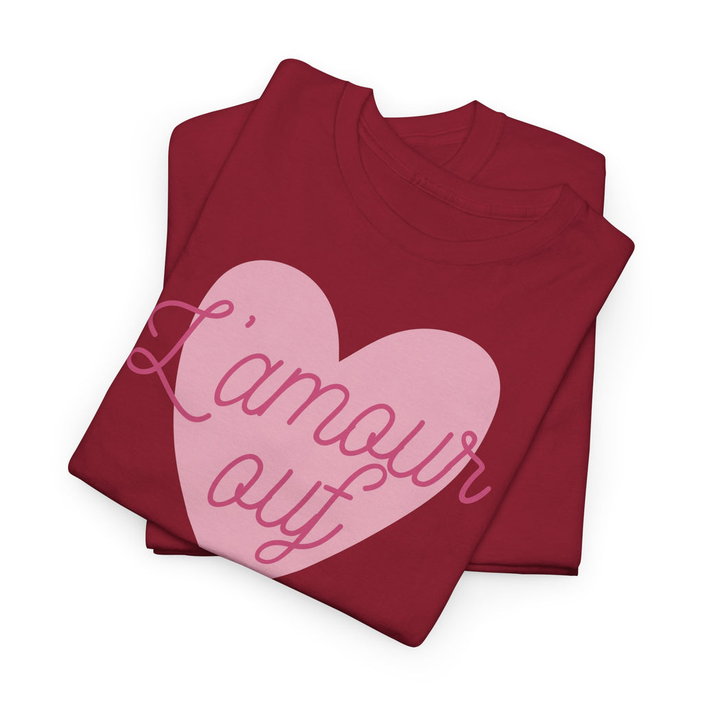 L'amour Ouf Heart T‑Shirt - Heat Mess