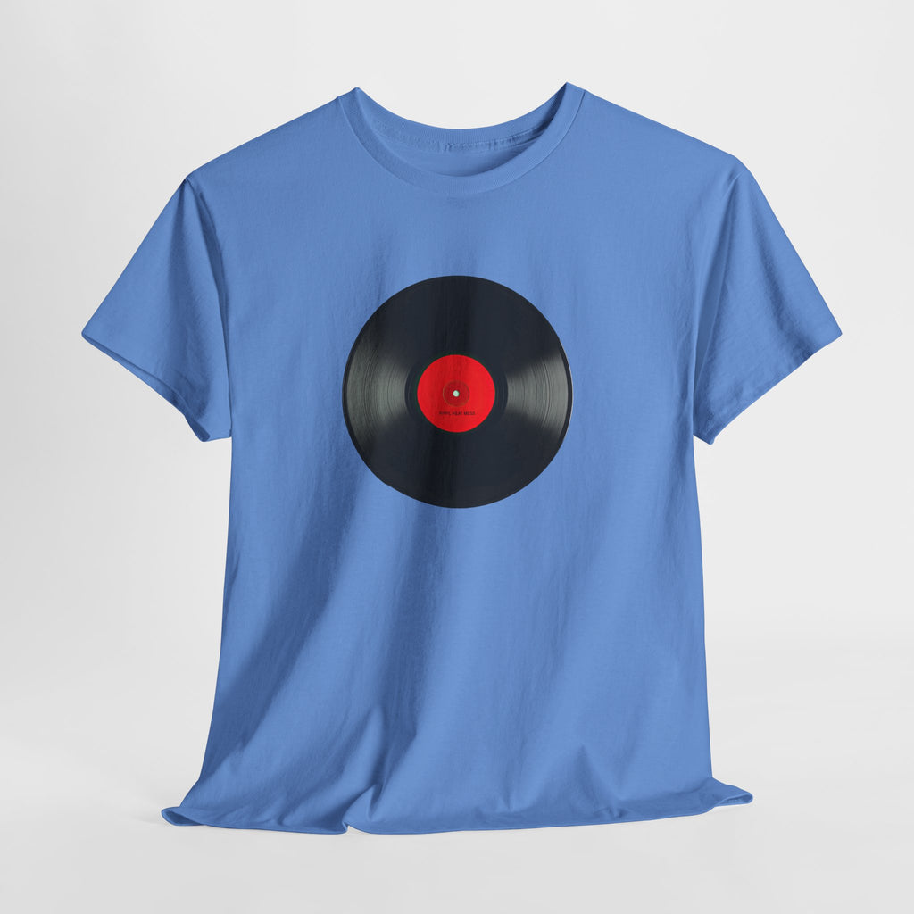 Vinyl Record T- Shirt - Heat Mess