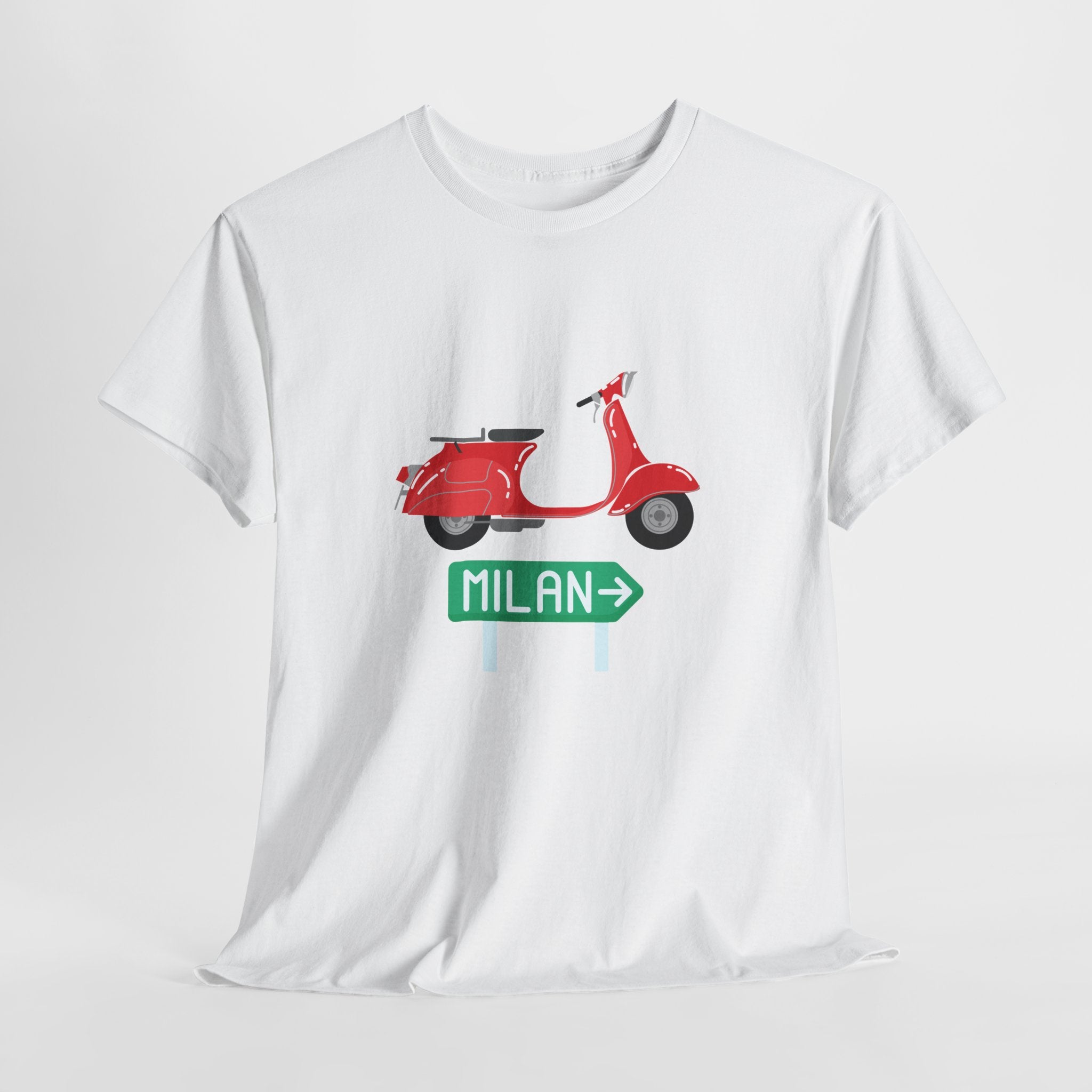 Milan Scooter T‑Shirt - Heat Mess