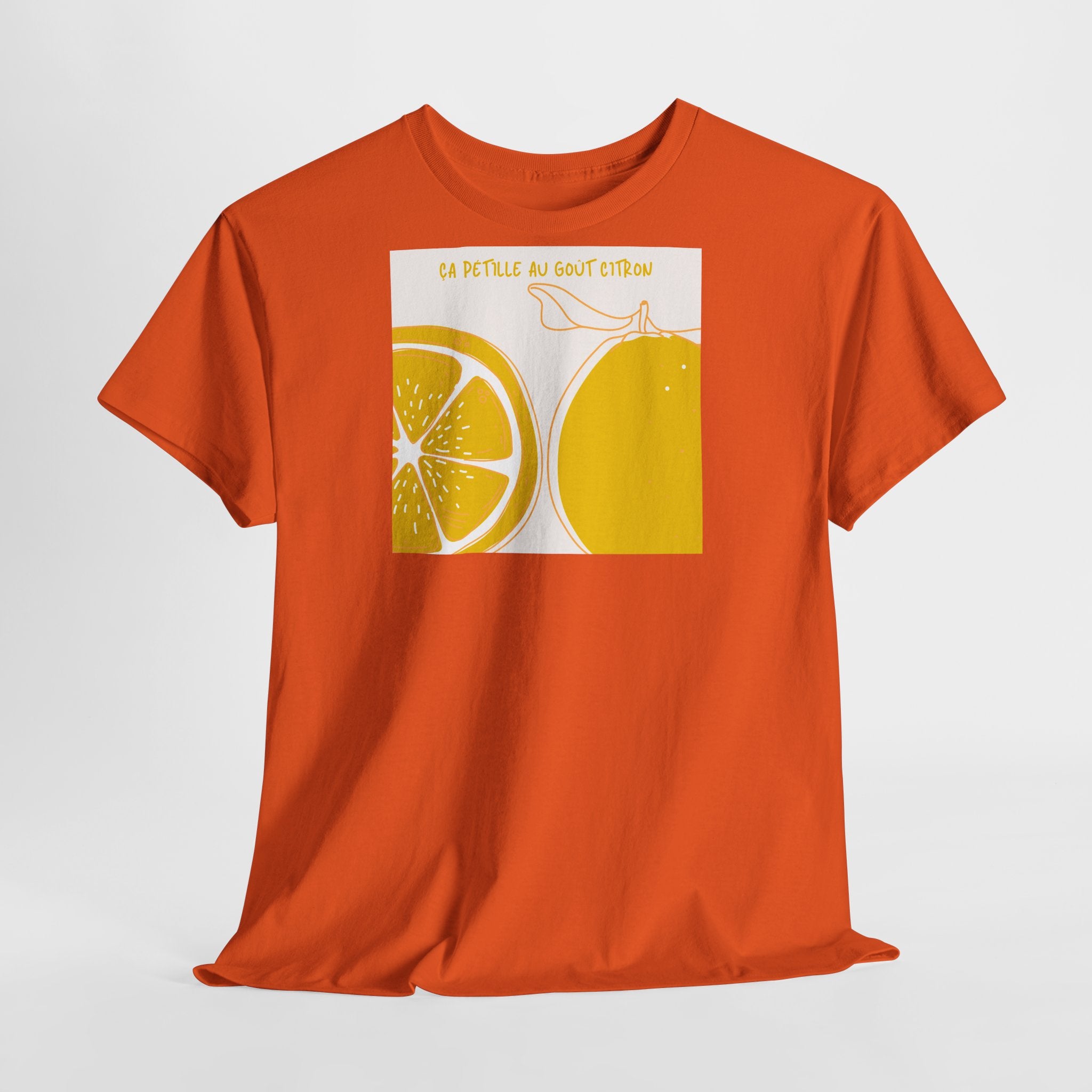 Lemon "Squeeze the Day" T-Shirt - Heat Mess