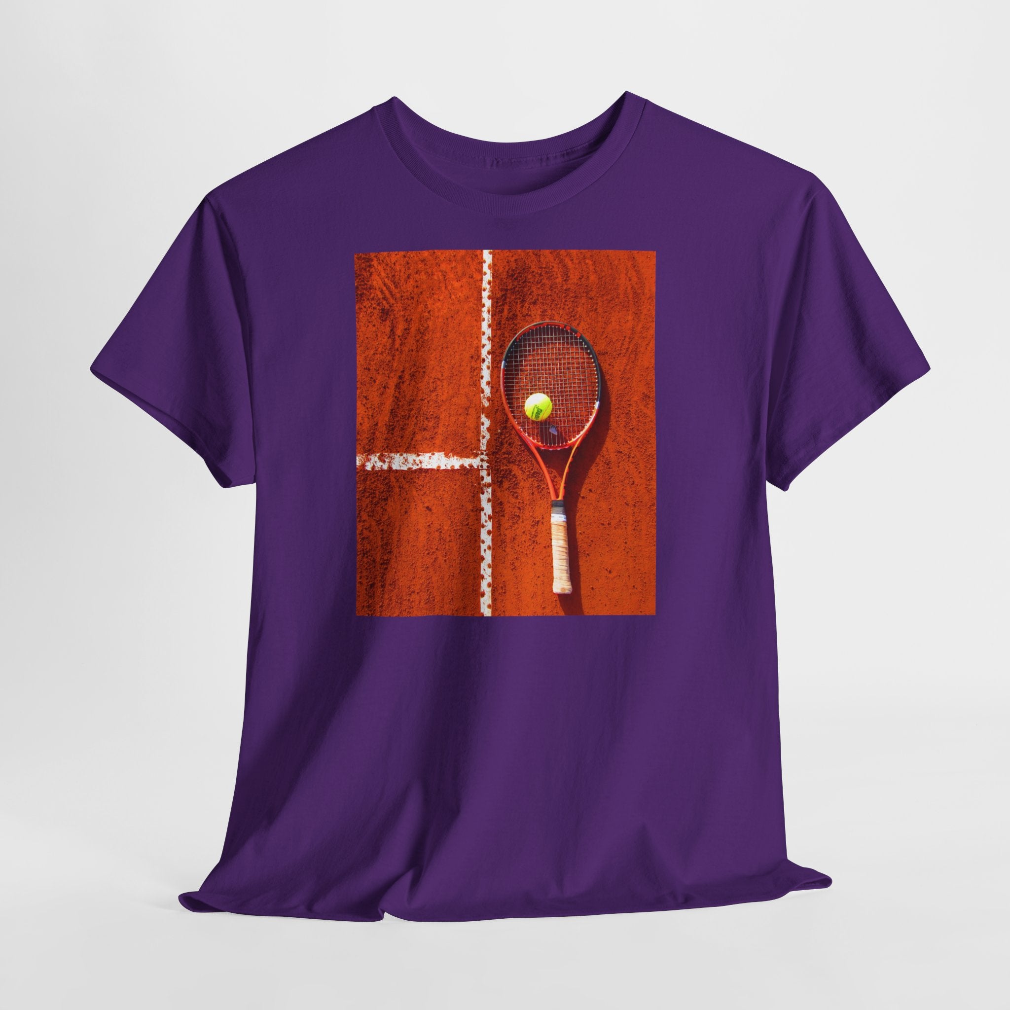 Tennis Racket & Ball T‑Shirt - Heat Mess