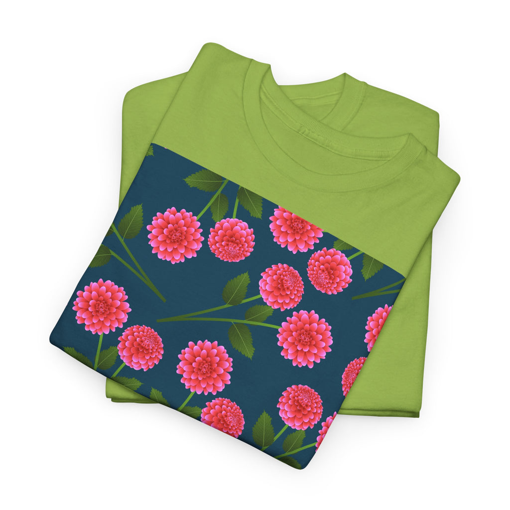 Pink Blooms Garden T-shirt - Heat Mess