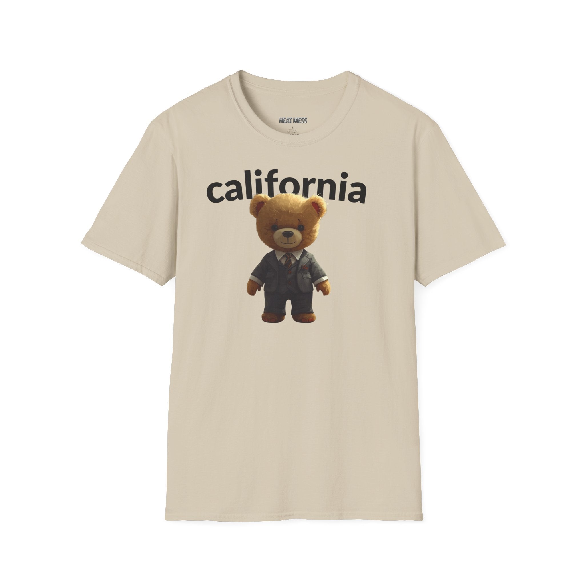 California Teddy Bear T‑Shirt - Heat Mess