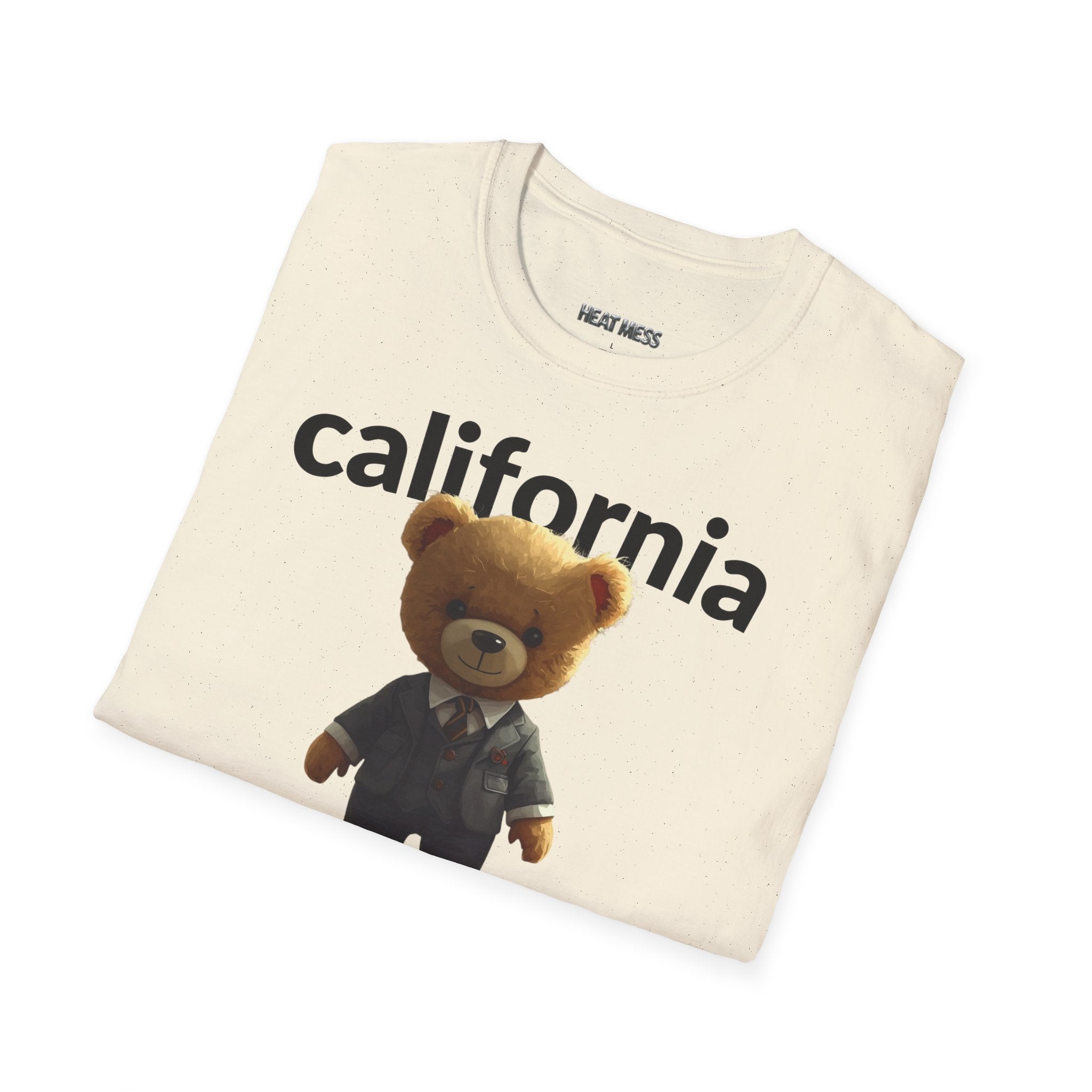 California Teddy Bear T‑Shirt - Heat Mess