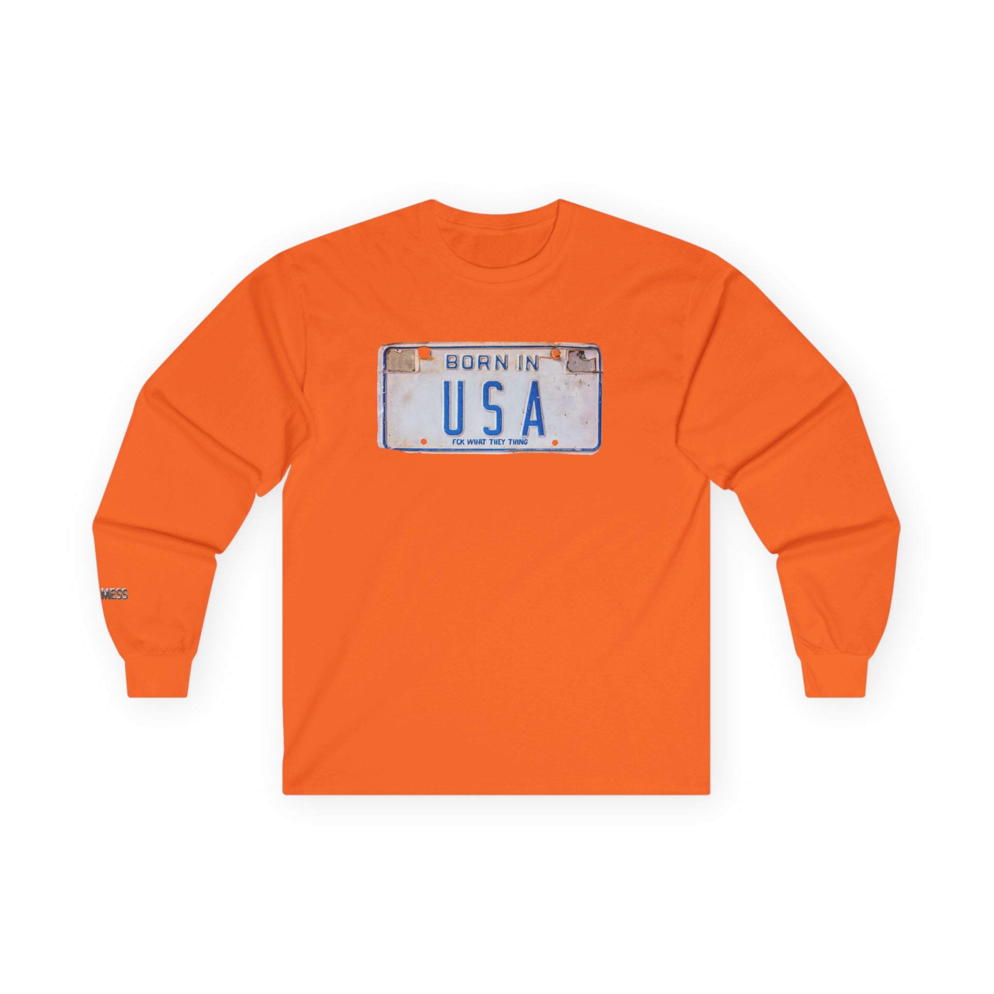 Born in USA Long Sleeve T-Shirt - Heat Mess