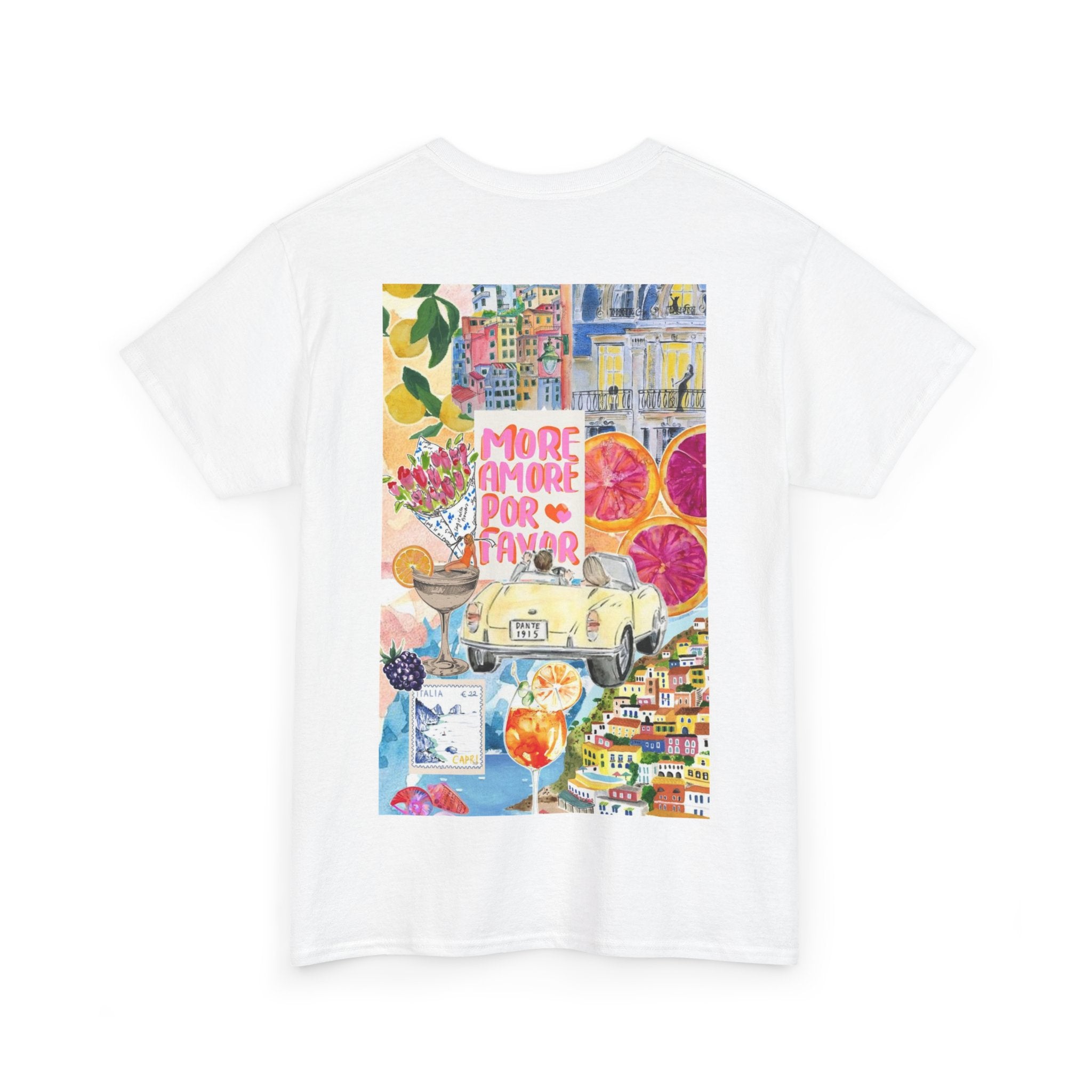 'More Amor Por Favor' T-shirt - Heat Mess