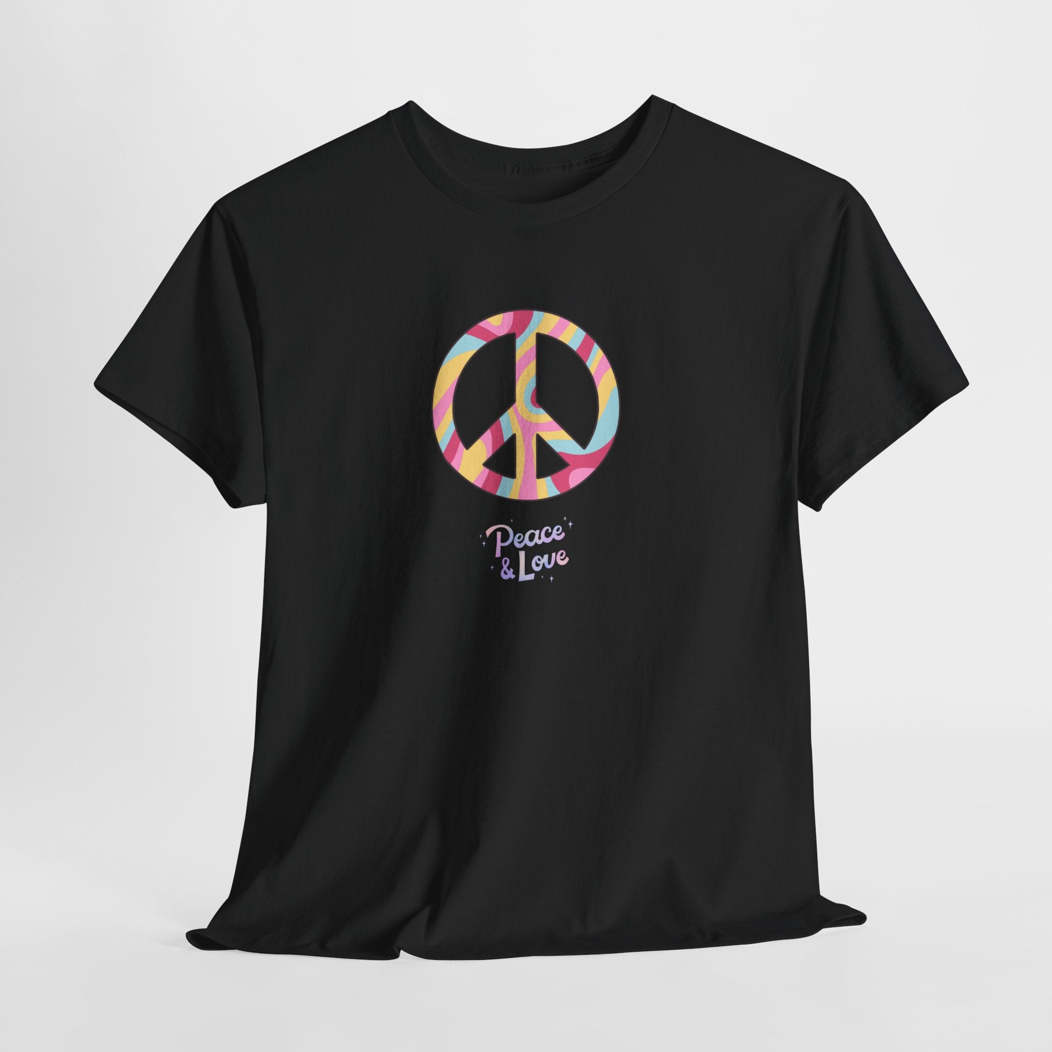 Peace Sign Tie-Dye T-Shirt - Heat Mess