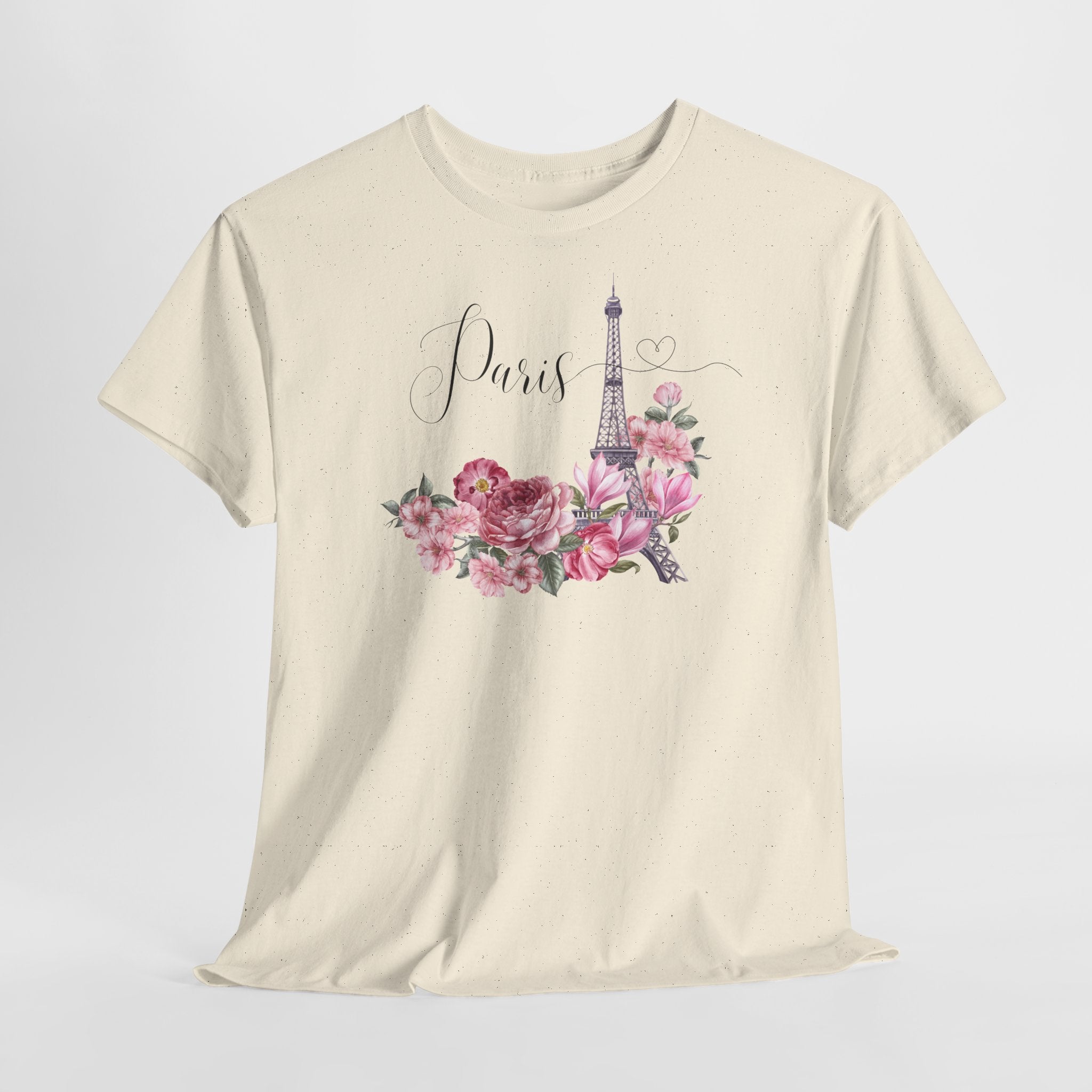 Paris Floral T‑Shirt - Heat Mess