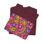 Floral Burst Tee Wildflowers T-Shirt - Heat Mess