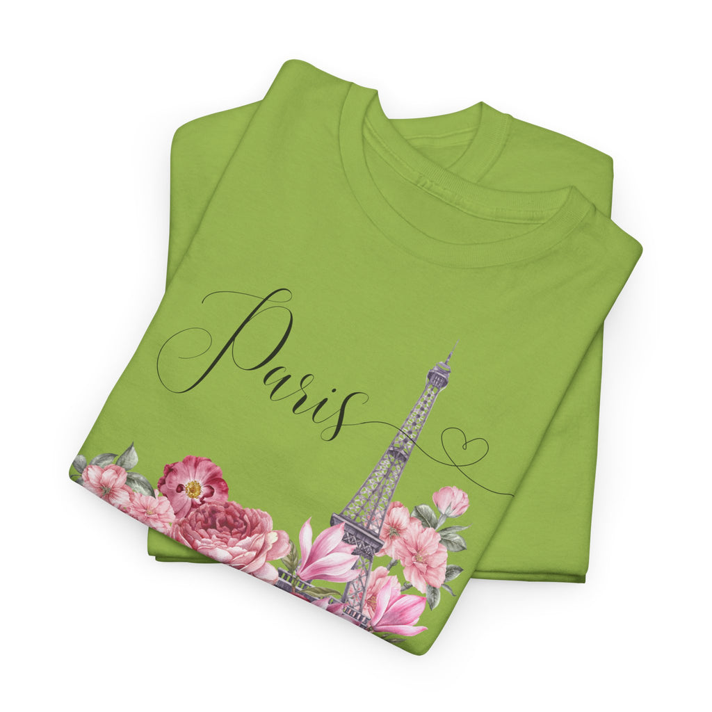 Paris Floral T‑Shirt - Heat Mess