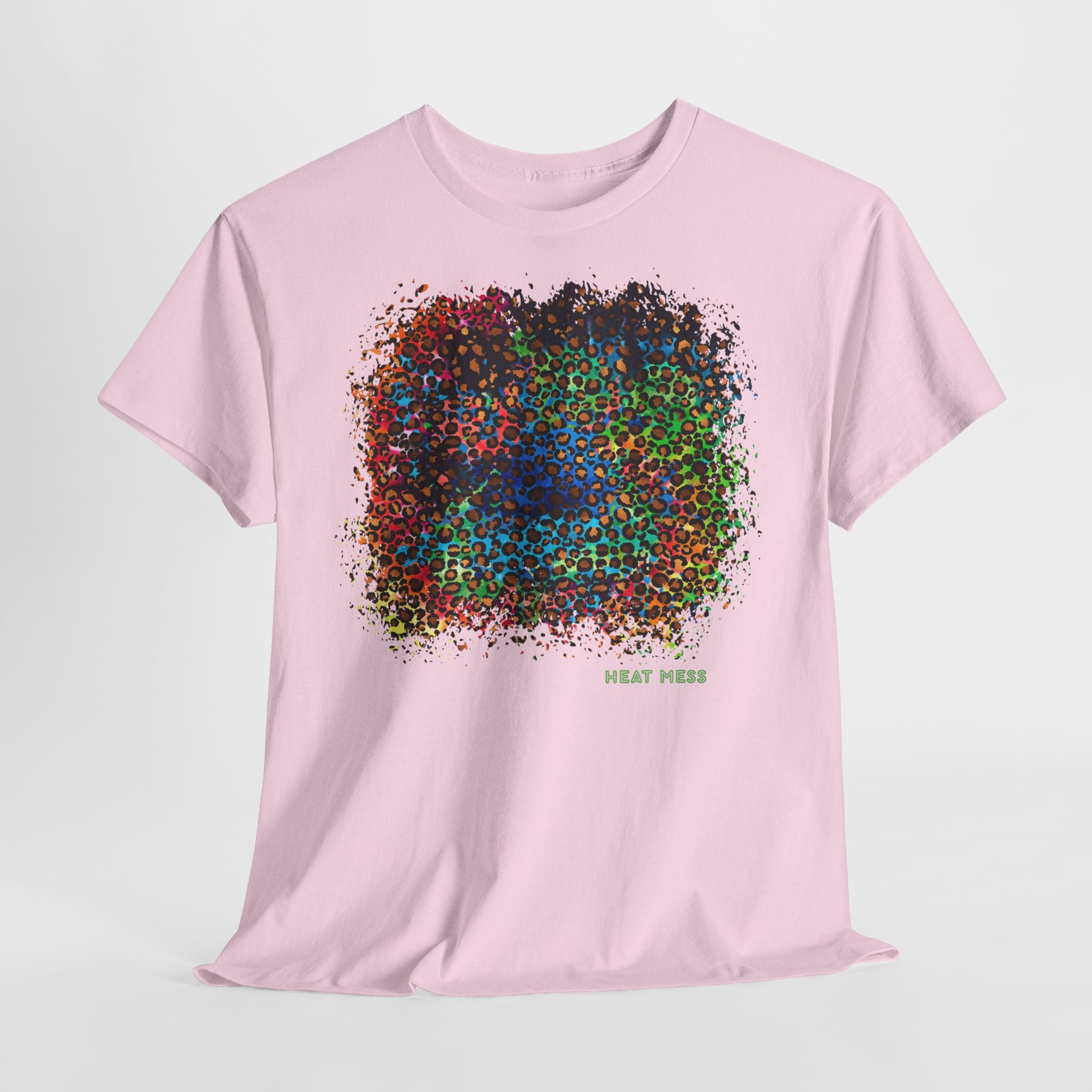 Abstract Color Splash T-Shirt - Heat Mess