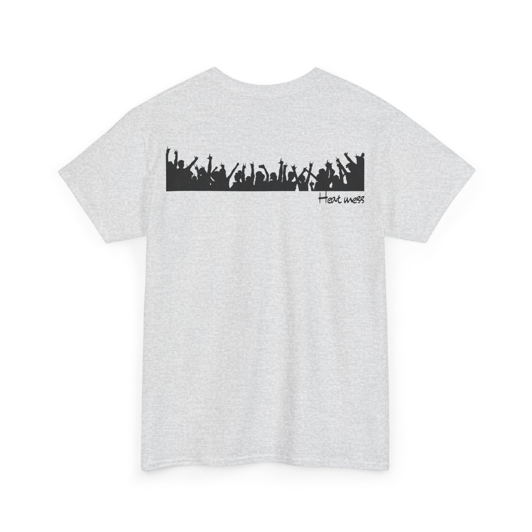 Concert Crowd Silhouette T‑Shirt - Heat Mess
