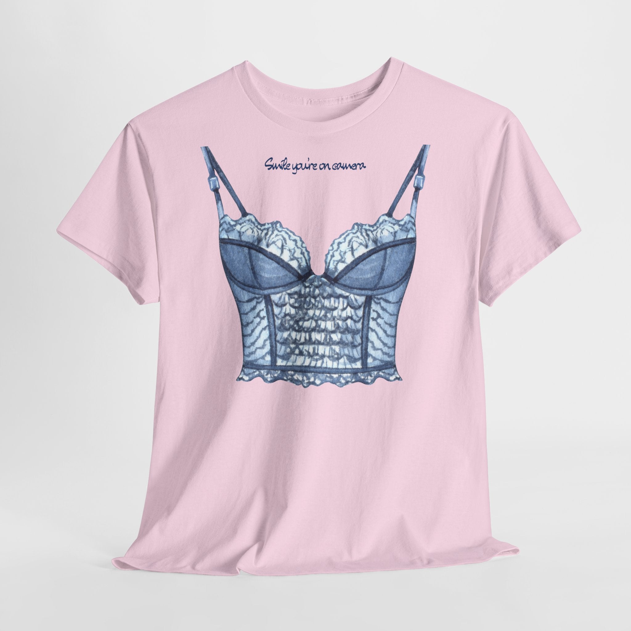 Lace Corset T-shirt - Heat Mess