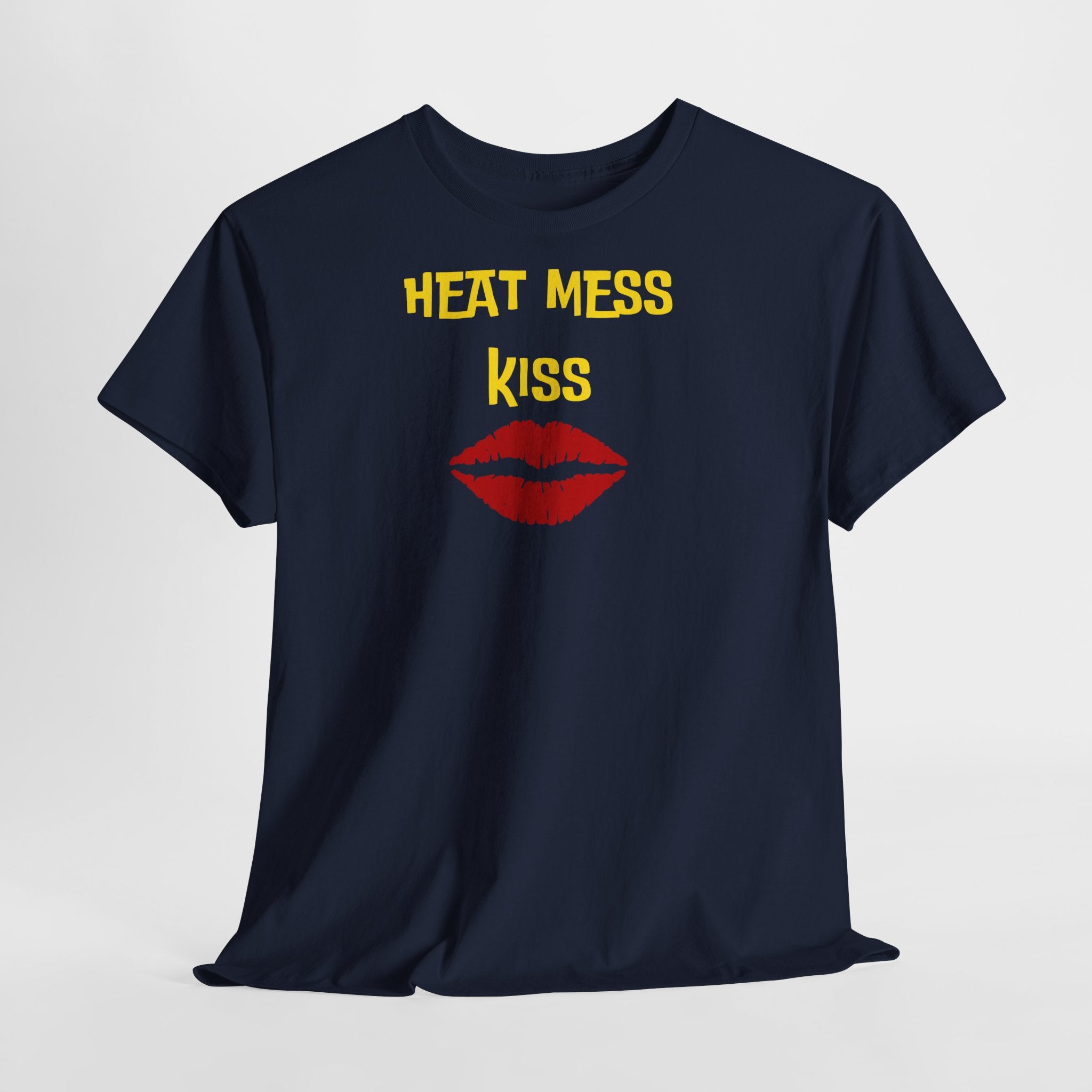 "Heat Mess Kiss" Graphic T-Shirt - Heat Mess