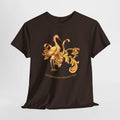 Floral Golden T'Shirt - Heat Mess