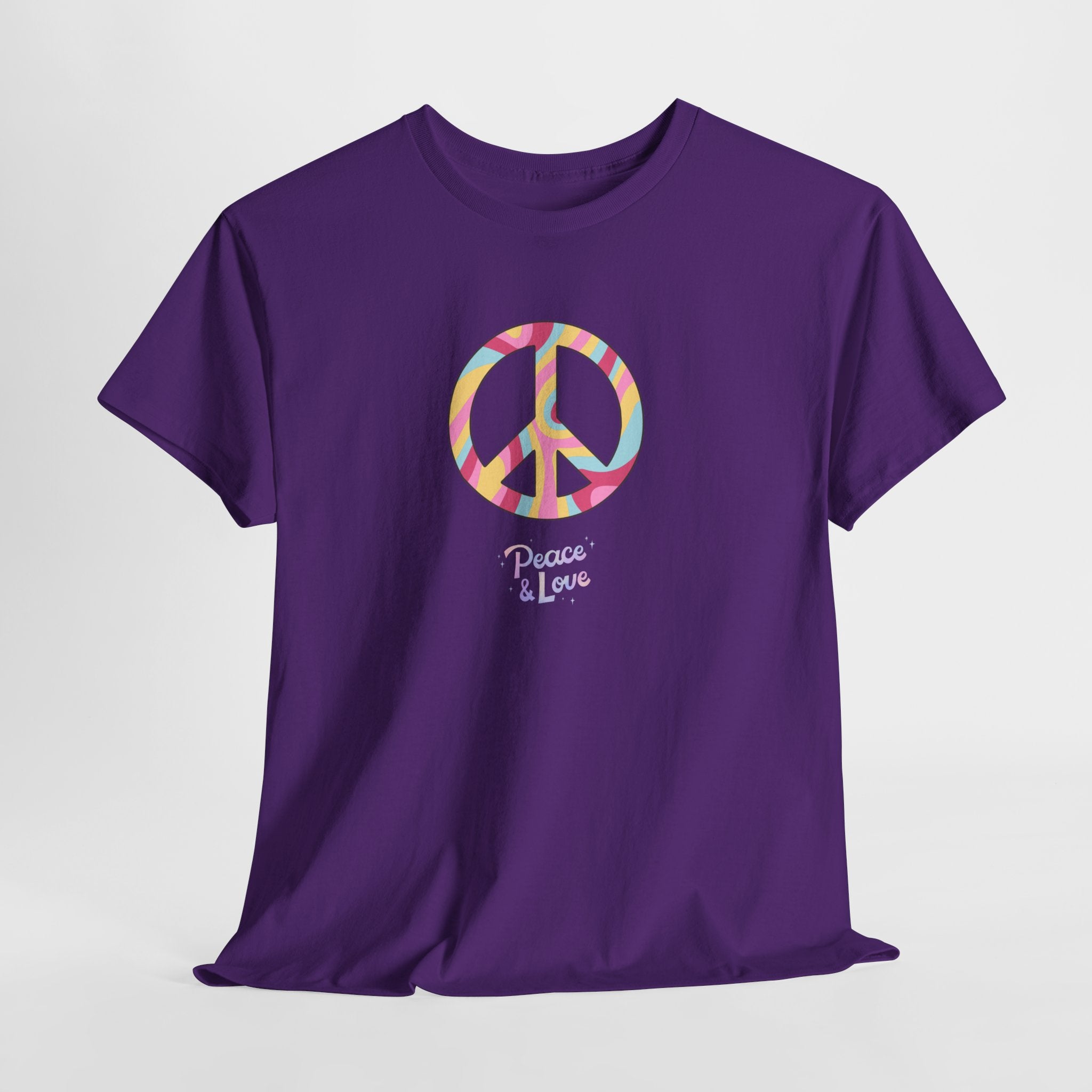 Peace Sign Tie-Dye T-Shirt - Heat Mess