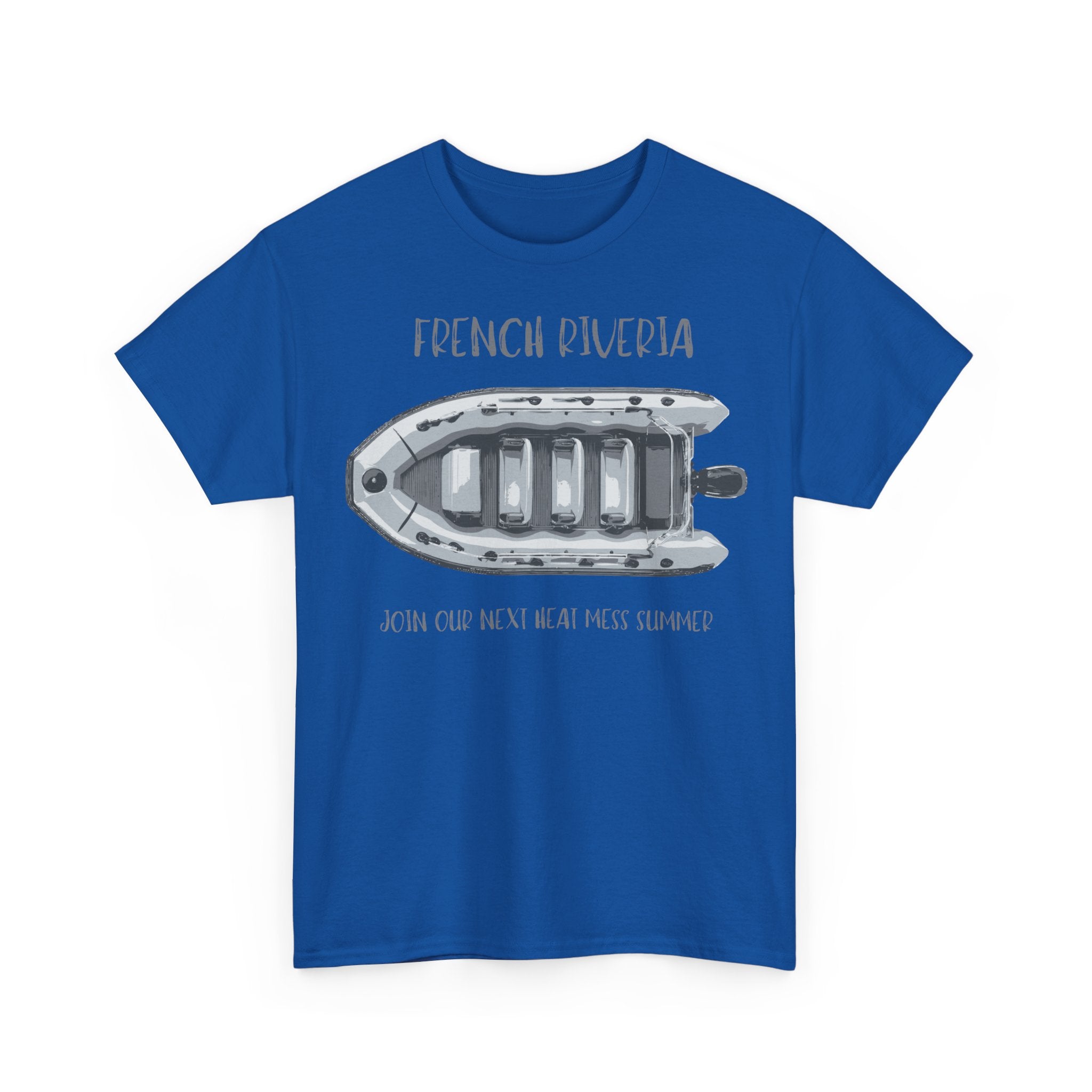 French Riviera Boat T-Shirt - Heat Mess