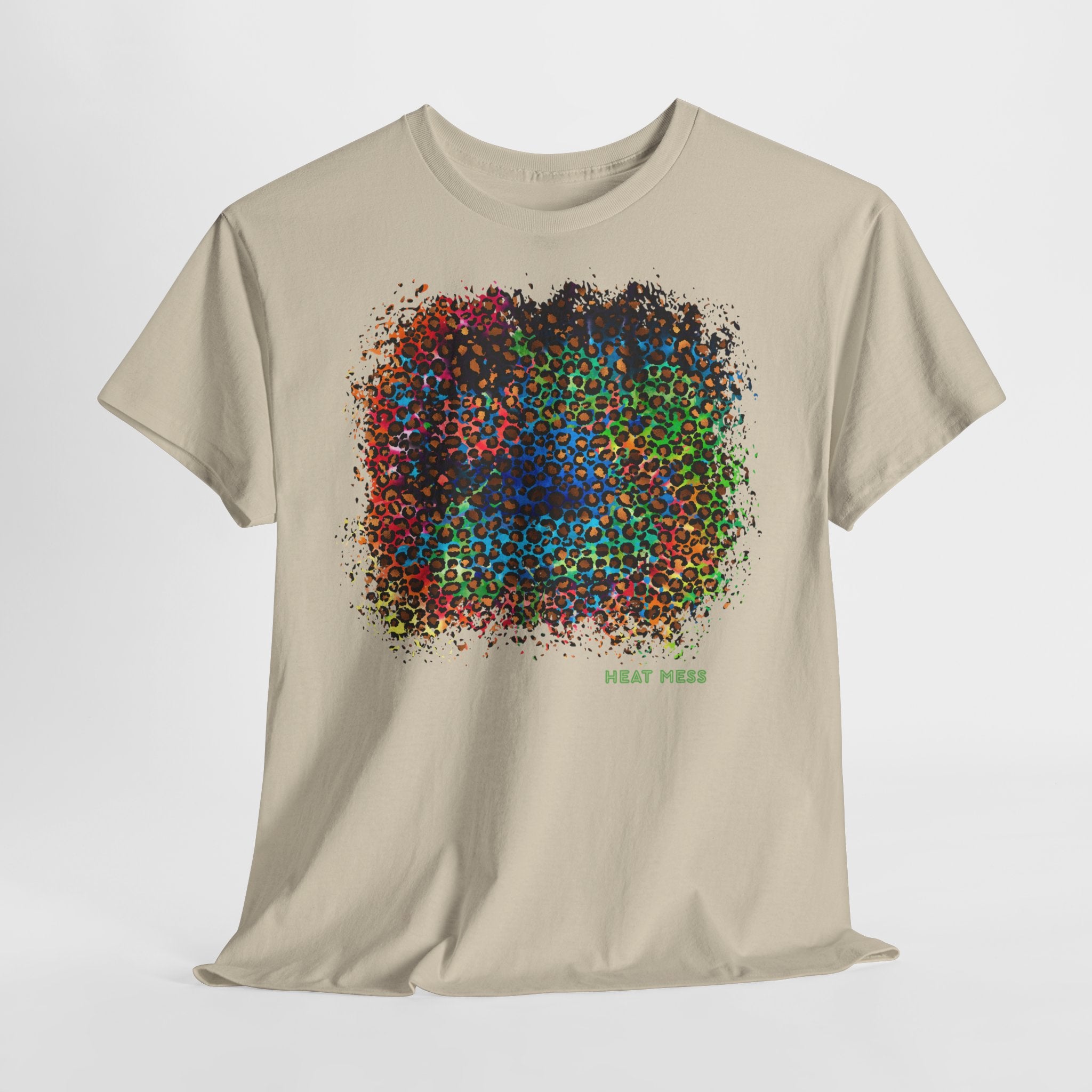 Abstract Color Splash T-Shirt - Heat Mess
