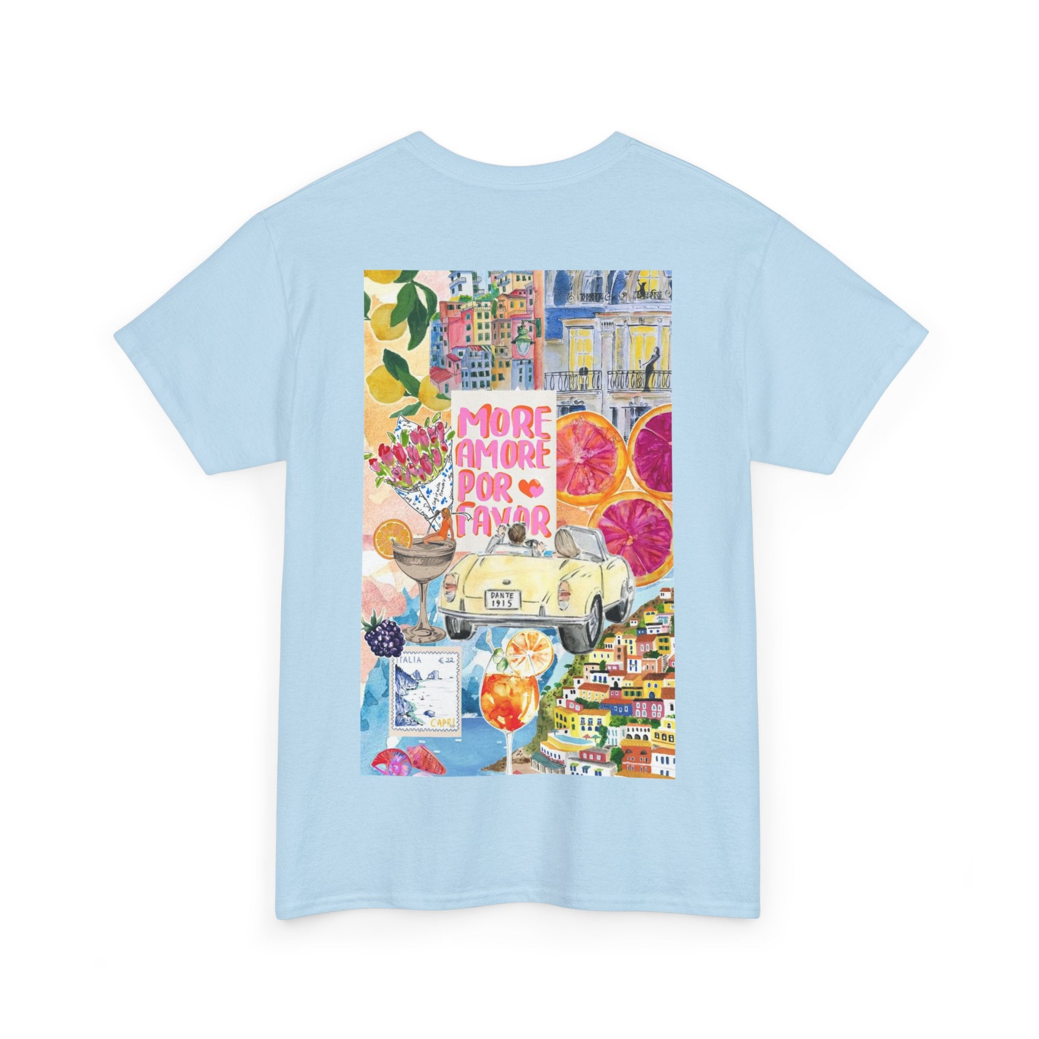 'More Amor Por Favor' T-shirt - Heat Mess