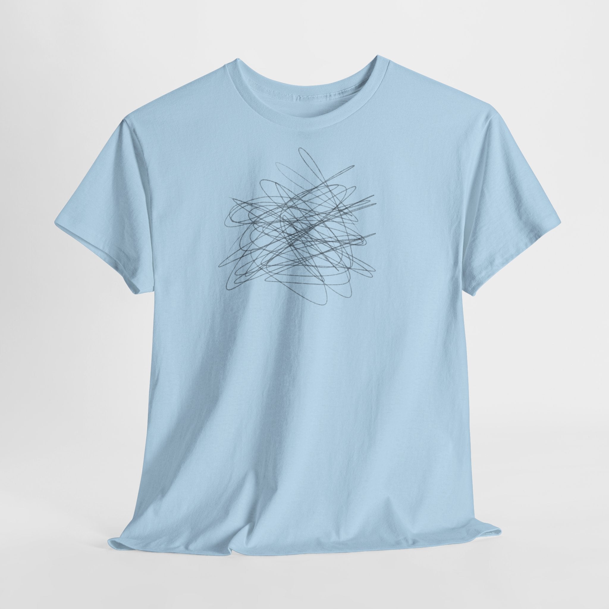 Abstract Scribble T‑Shirt - Heat Mess