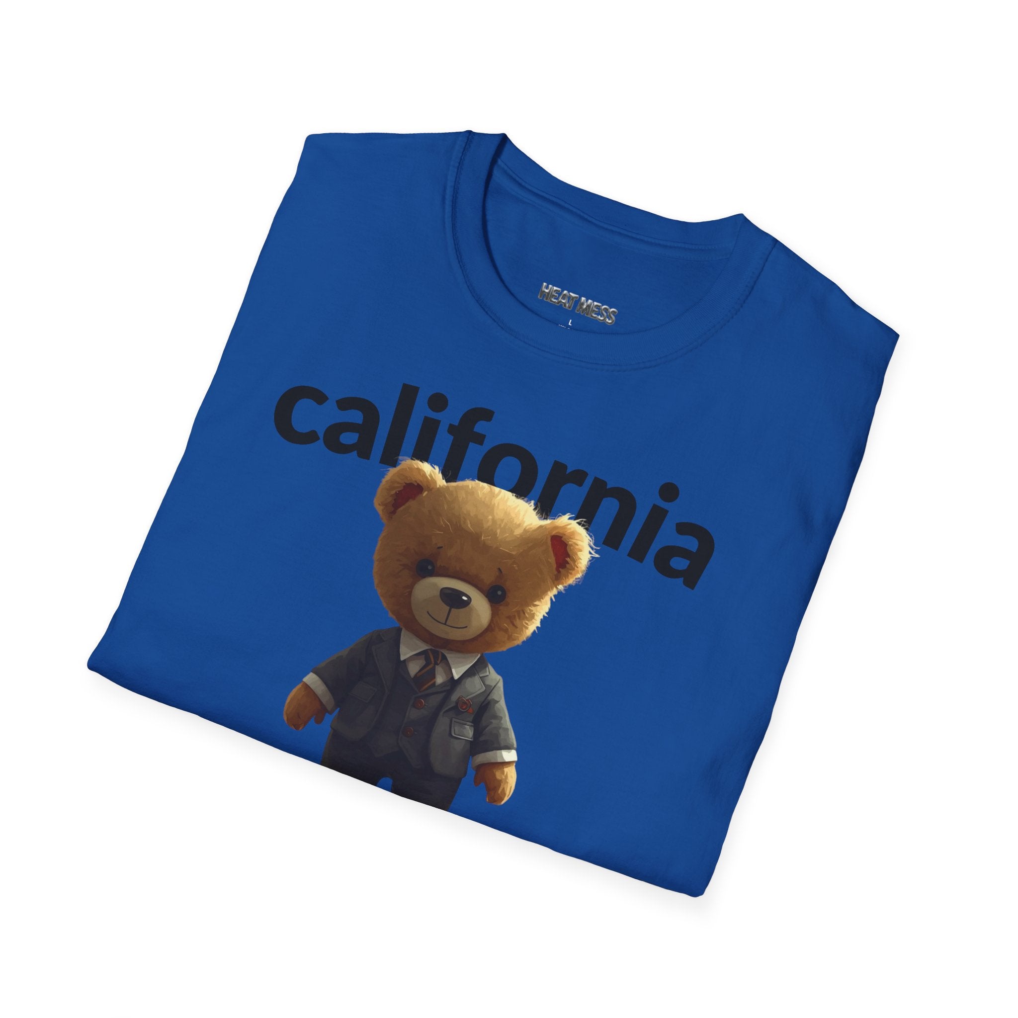 California Teddy Bear T‑Shirt - Heat Mess