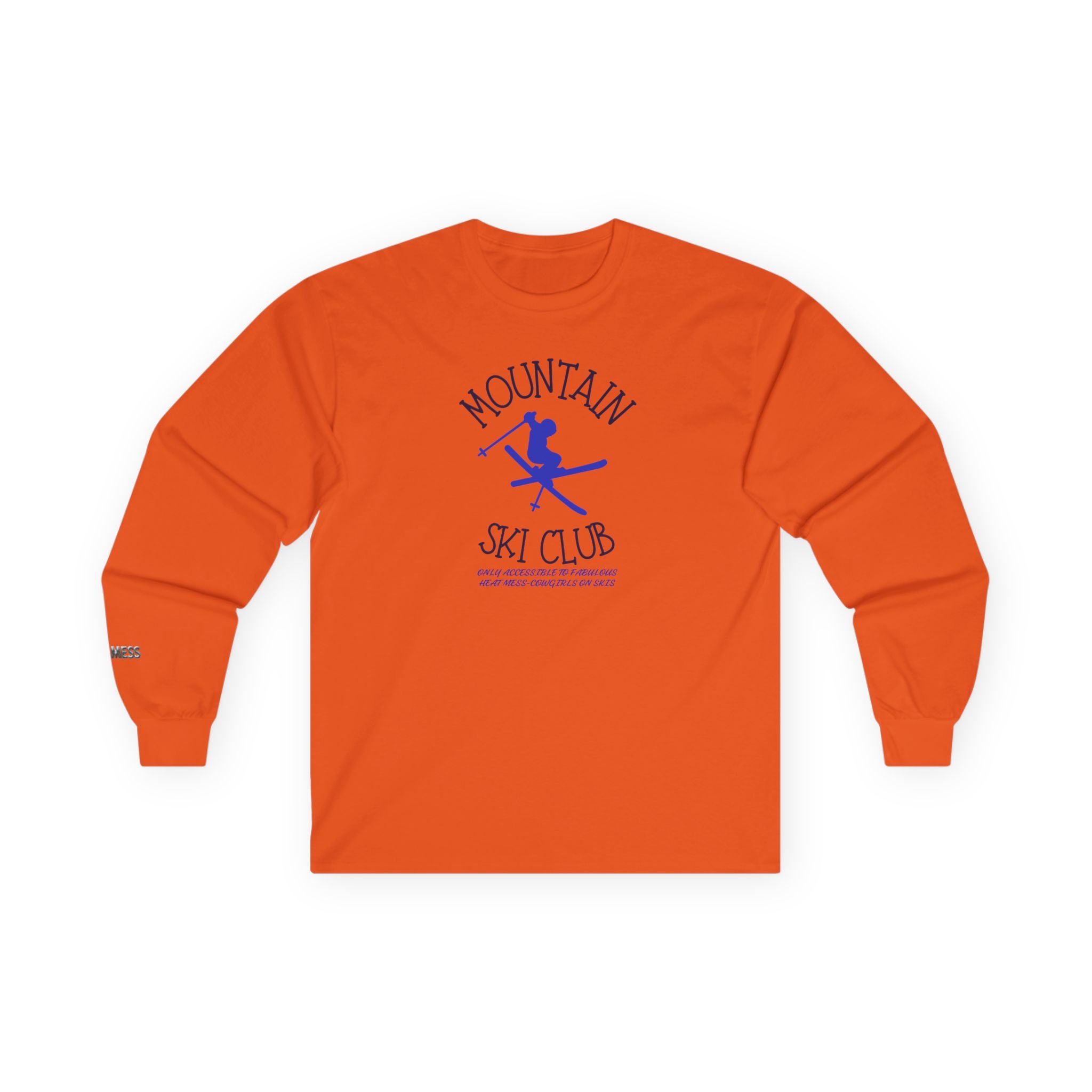 Mountain Ski Club Long Sleeve T-Shirt - Heat Mess