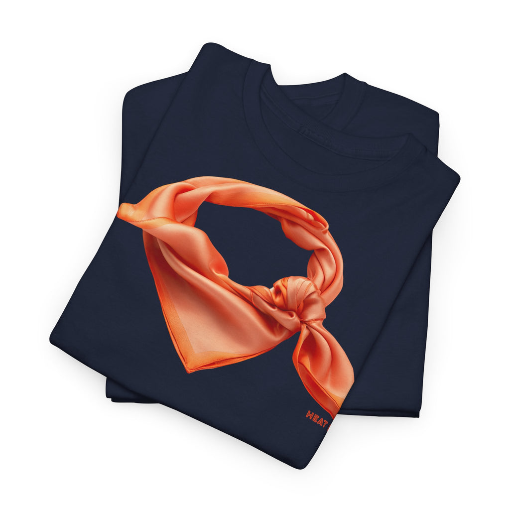 Silk Scarf Graphic T-Shirt - Heat Mess