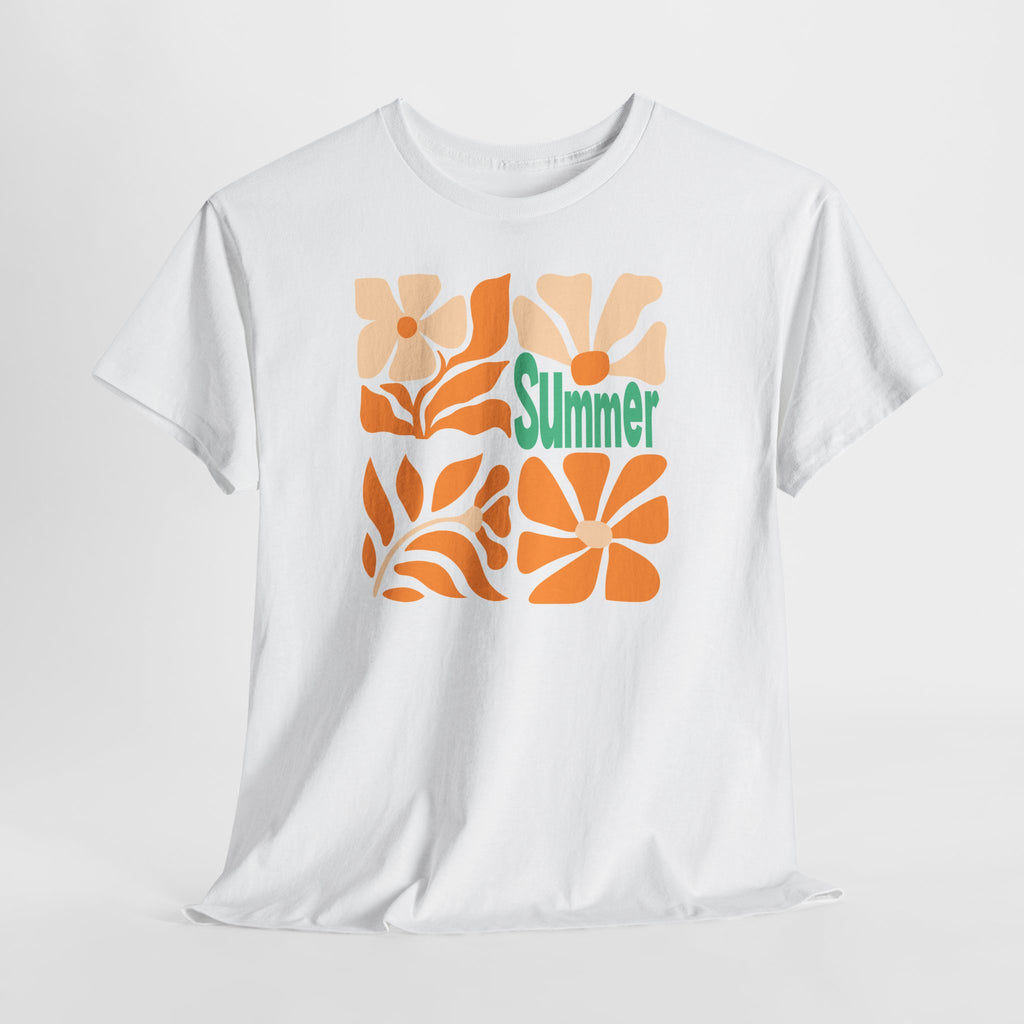 Summer Floral T-Shirt - Heat Mess
