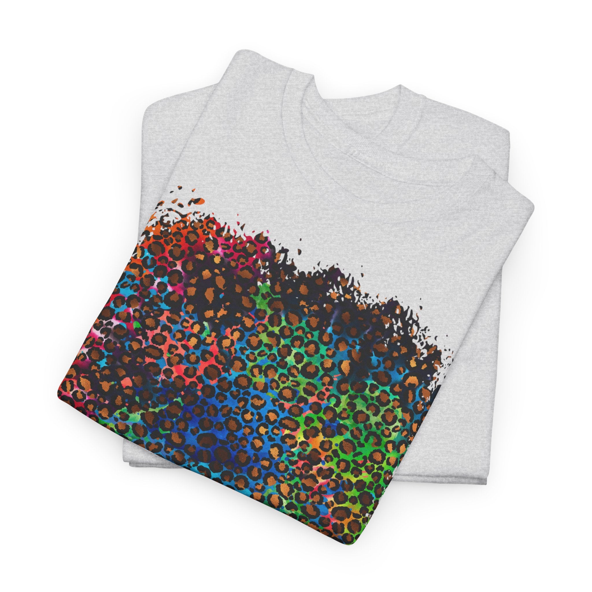 Abstract Color Splash T-Shirt - Heat Mess
