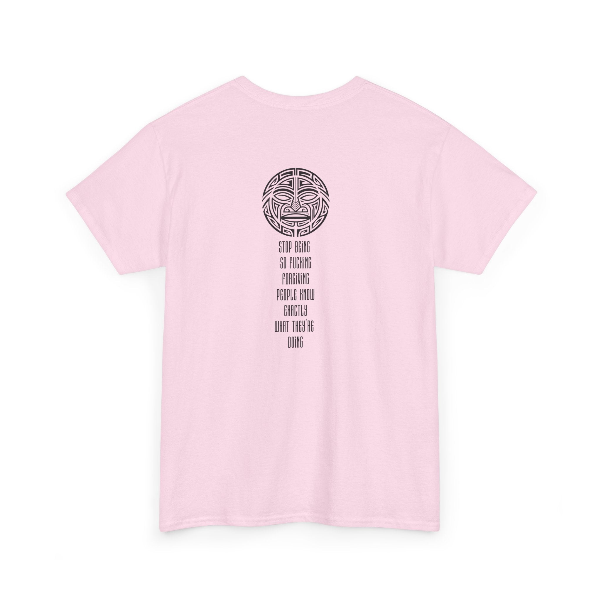 Minimal Back Circle T-Shirt - Heat Mess