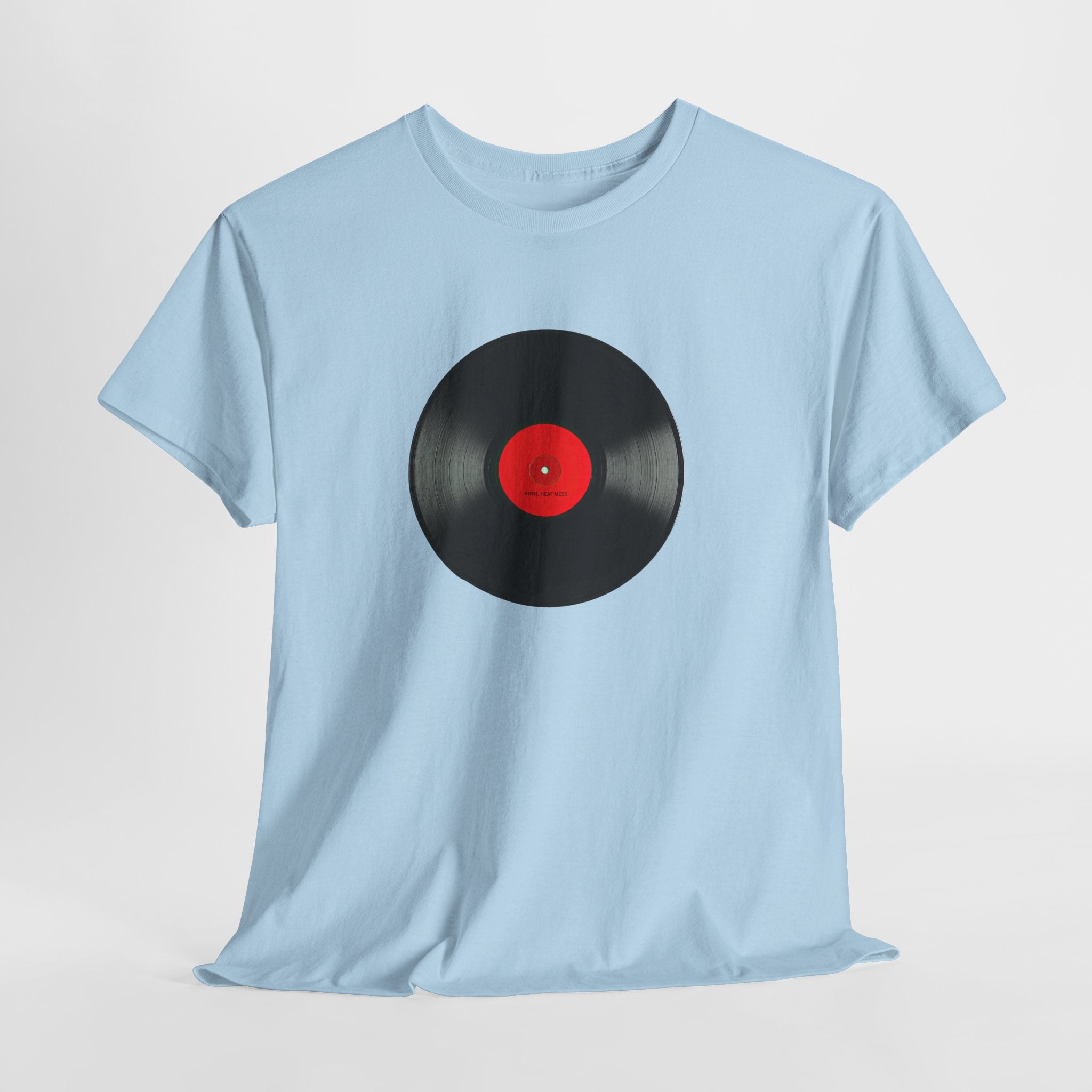 Vinyl Record T- Shirt - Heat Mess