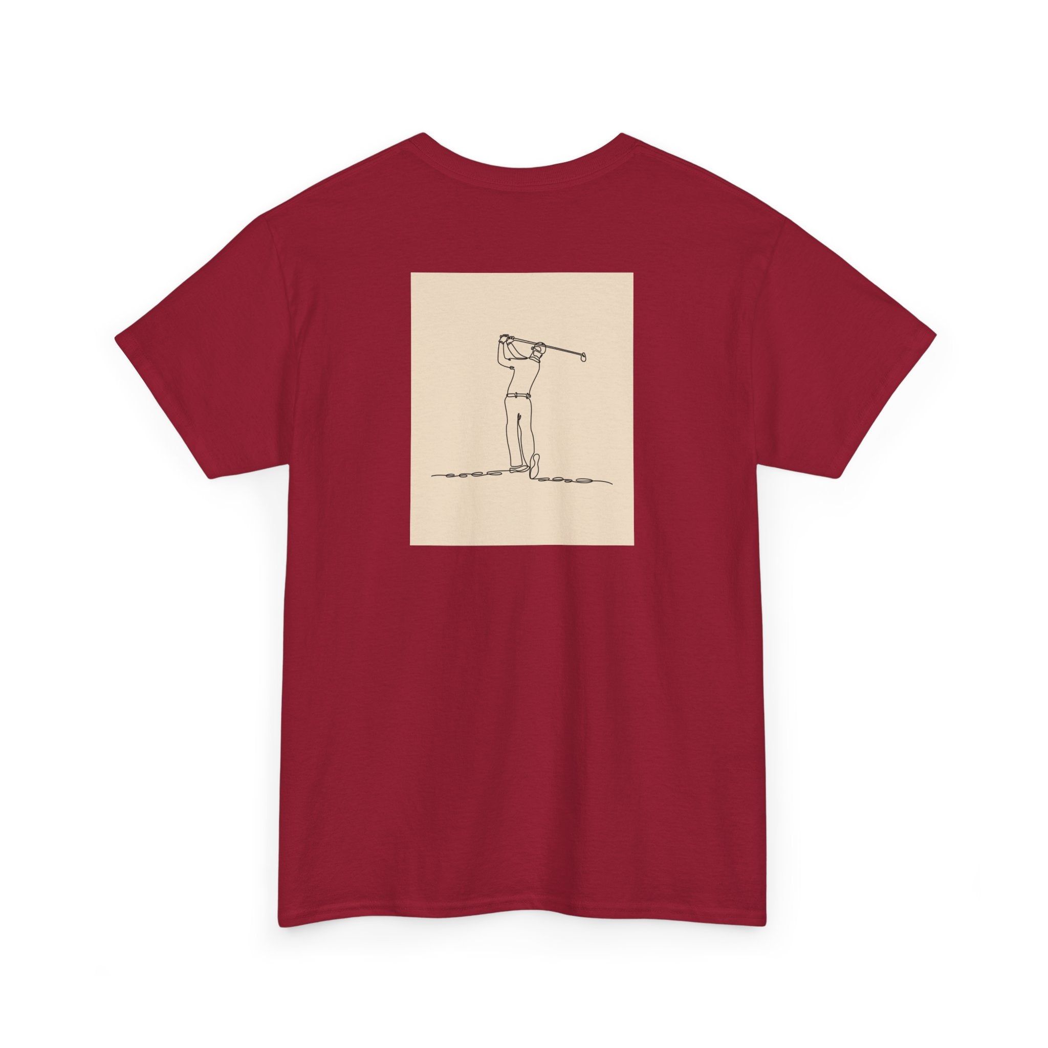 Sporty Golf Swing T‑Shirt - Heat Mess