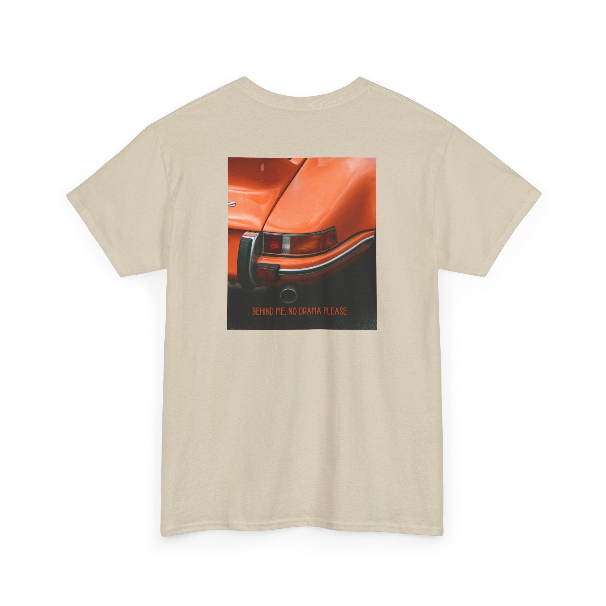 Sports Car Back-Print T-Shirt - Heat Mess