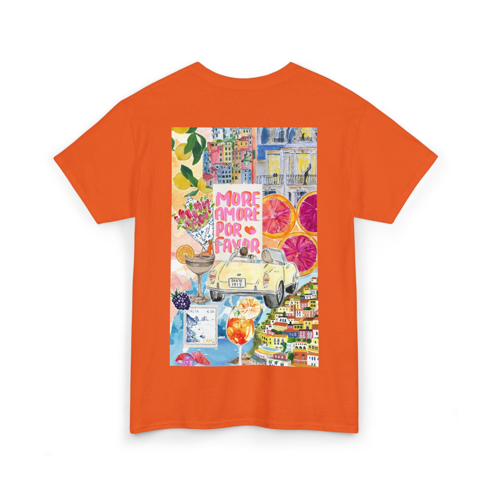 'More Amor Por Favor' T-shirt - Heat Mess