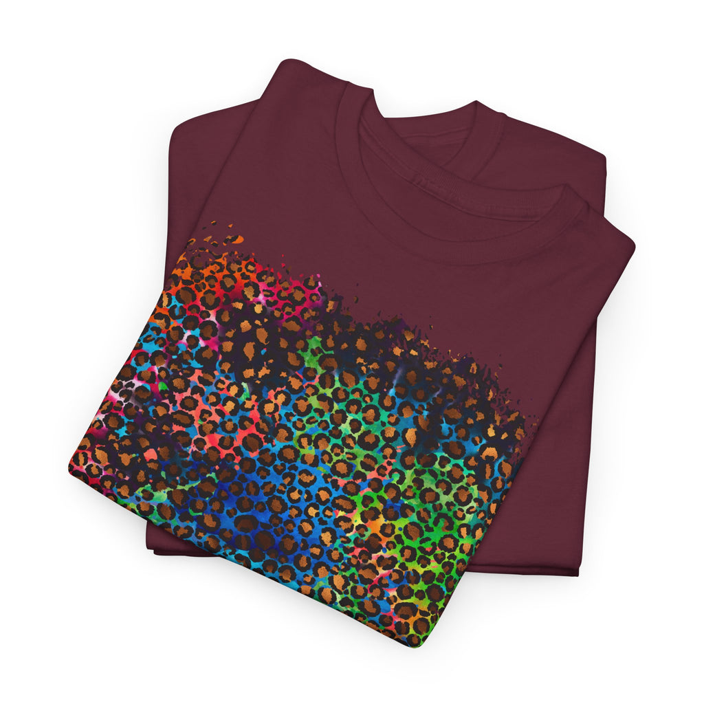 Abstract Color Splash T-Shirt - Heat Mess