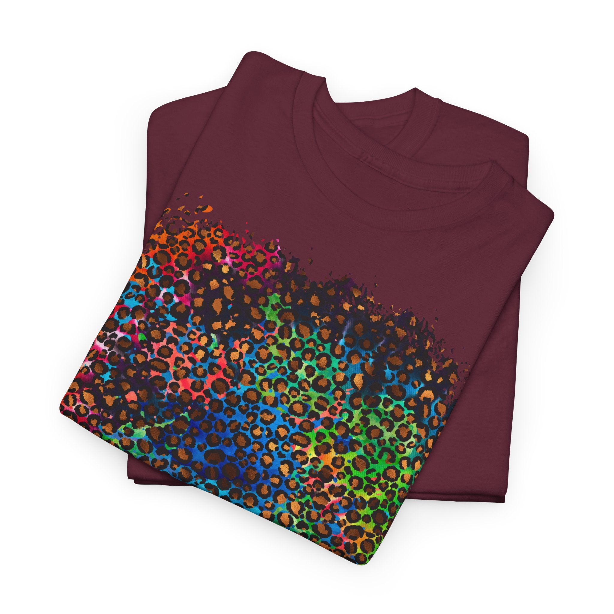 Abstract Color Splash T-Shirt - Heat Mess
