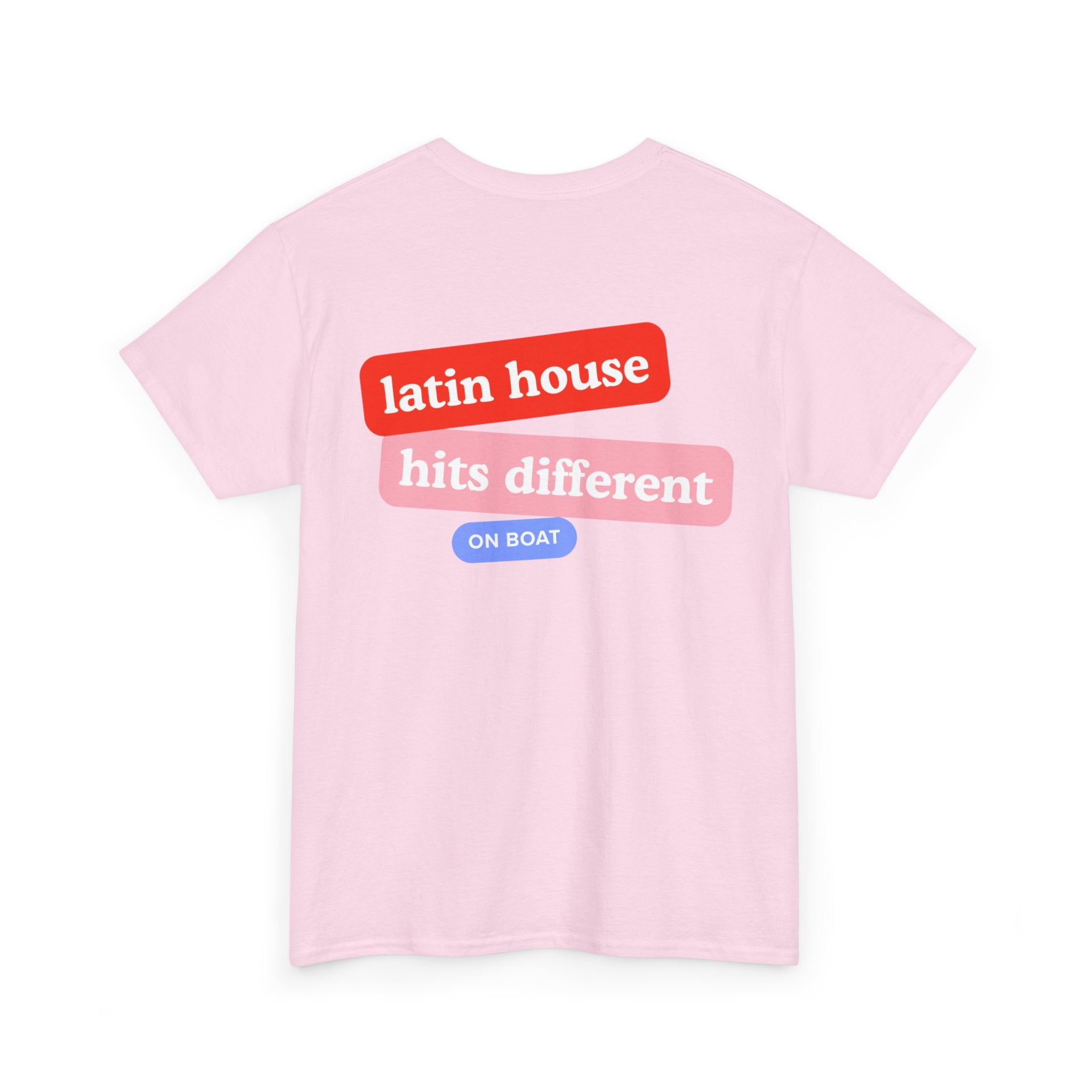 Latin House On Boat T-Shirt - Heat Mess