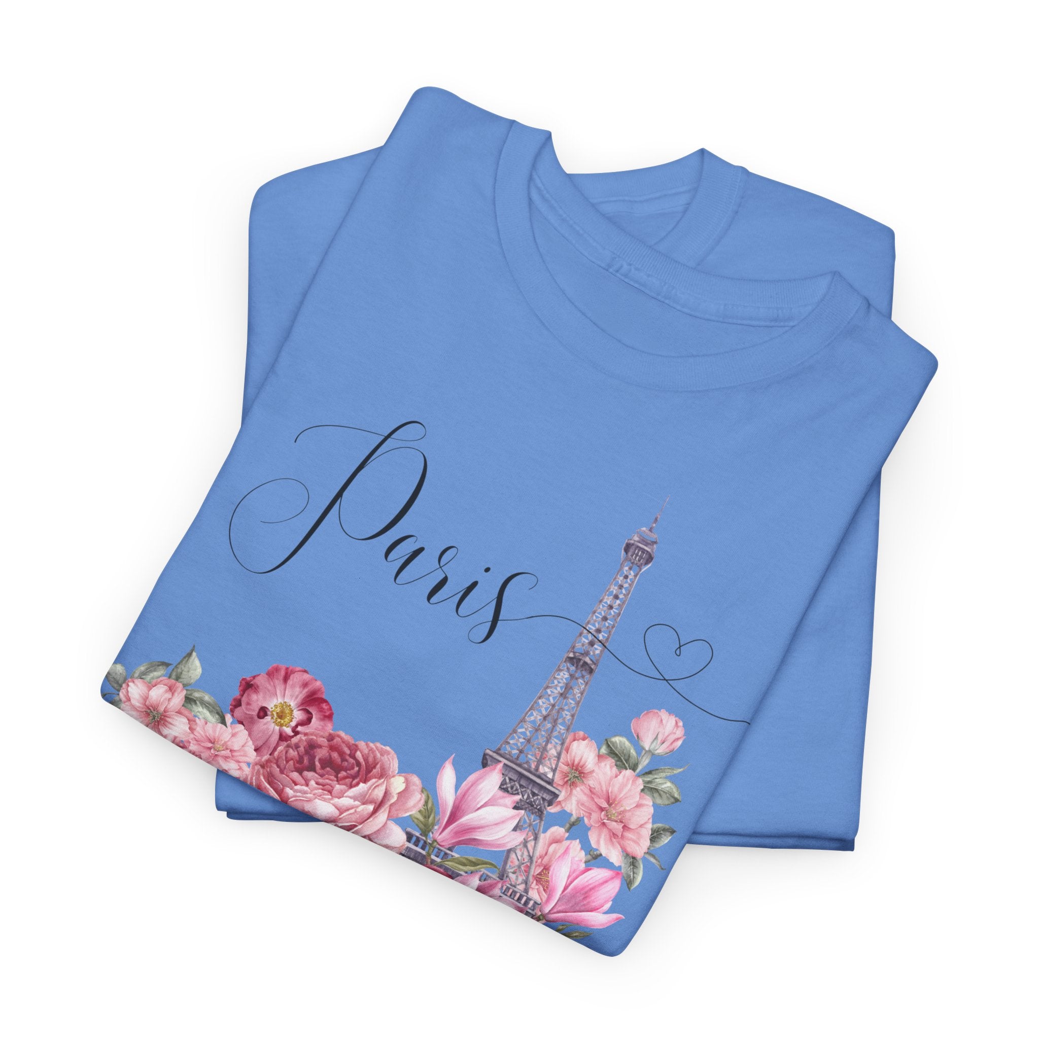 Paris Floral T‑Shirt - Heat Mess