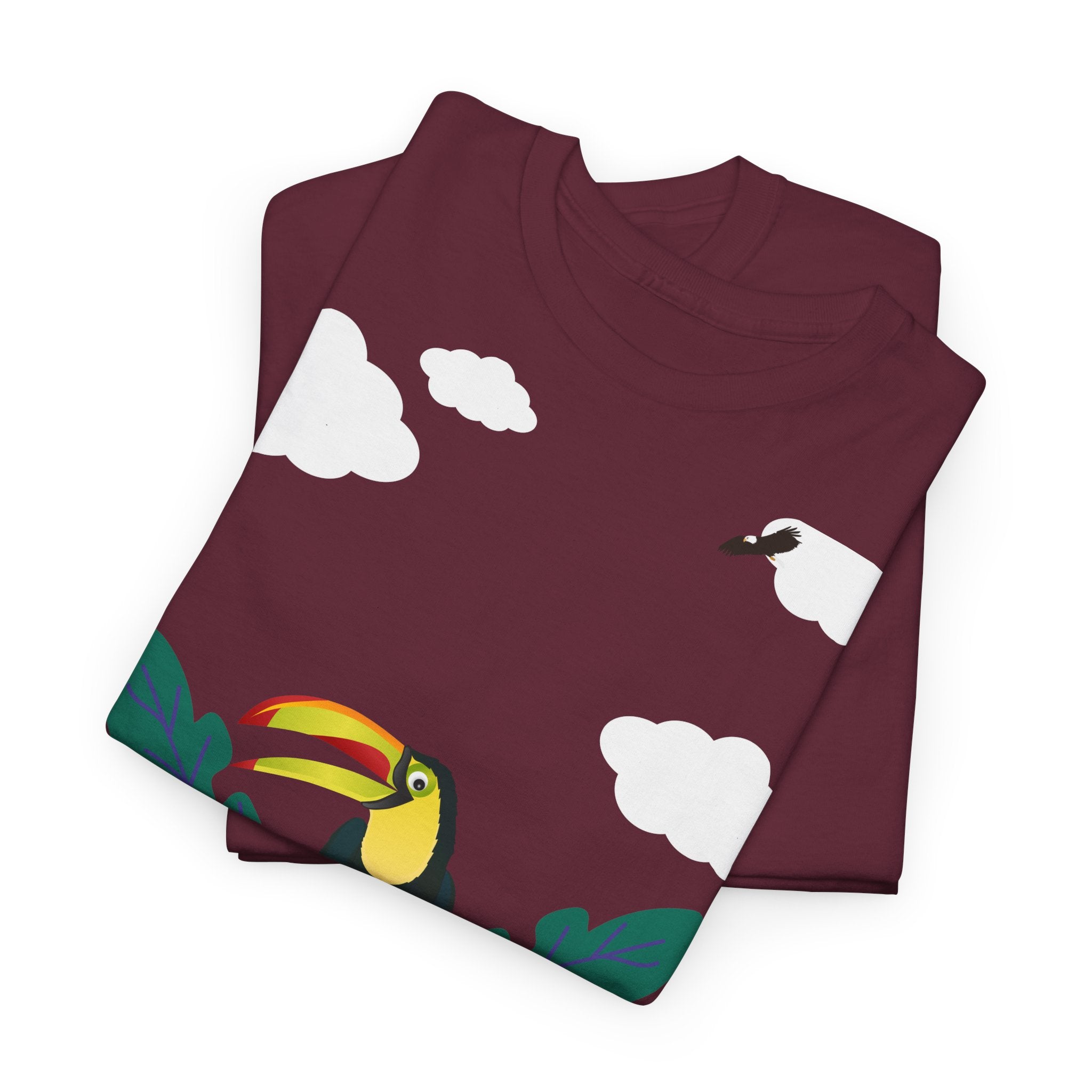 Toucan Tropical Jungle T-Shirt - Heat Mess