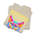 Pop Art Cat T-Shirt - Heat Mess